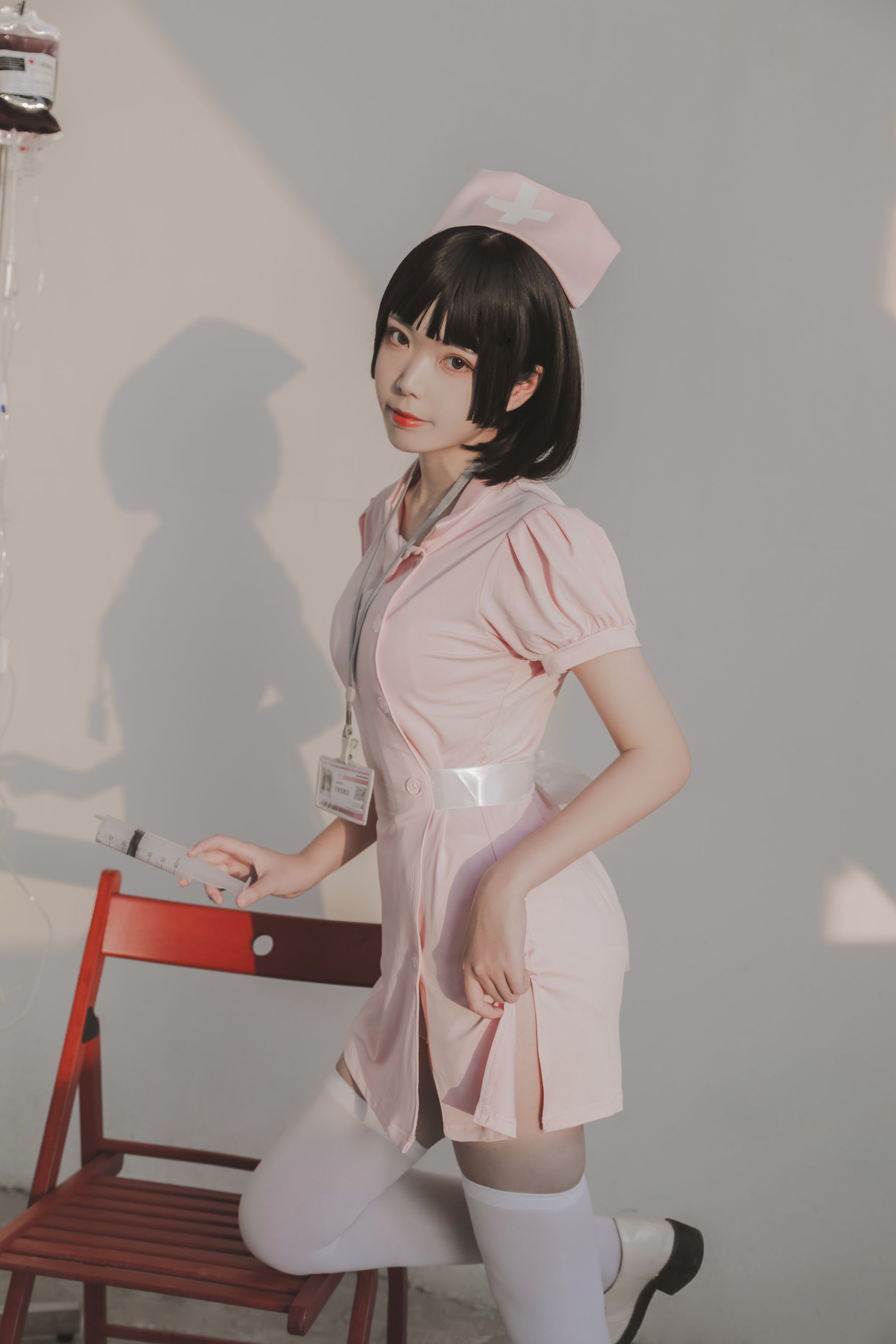 [福利COS] 可爱妹子Fushii_海堂 - 护士