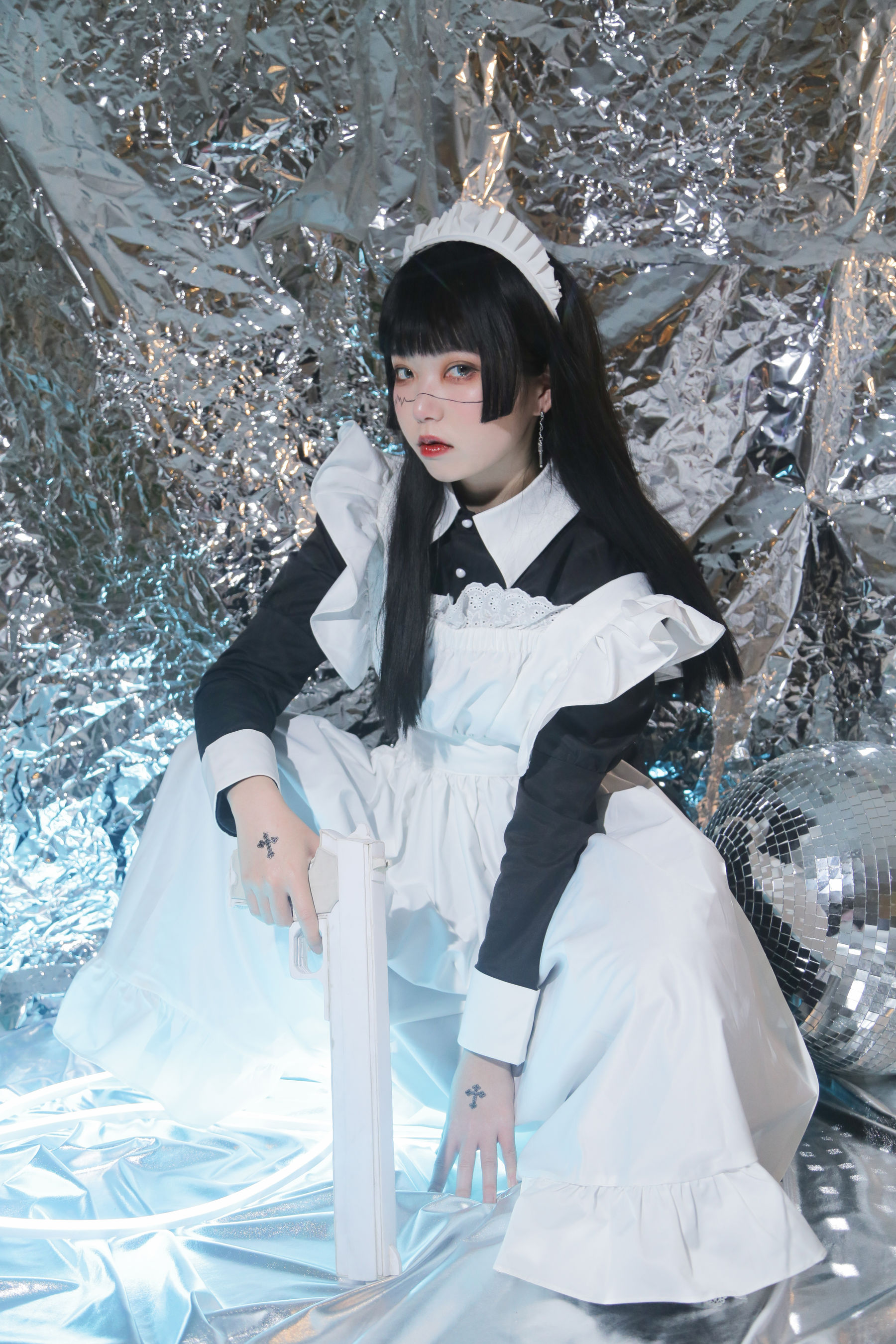 [福利COS] 可爱妹子Fushii_海堂 - 生化女仆