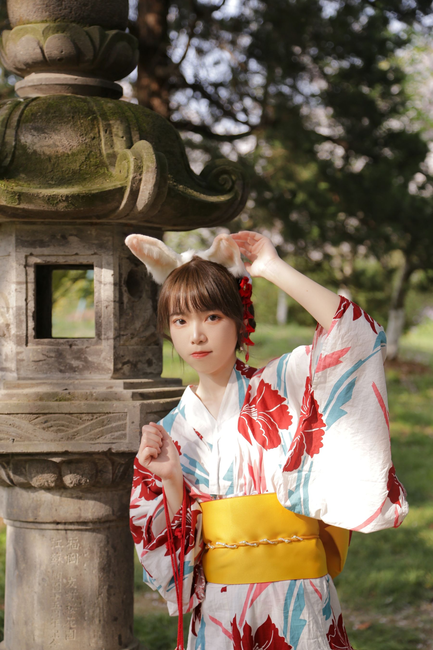 [福利COS] 可爱妹子Fushii_海堂 - 樱花兔兔