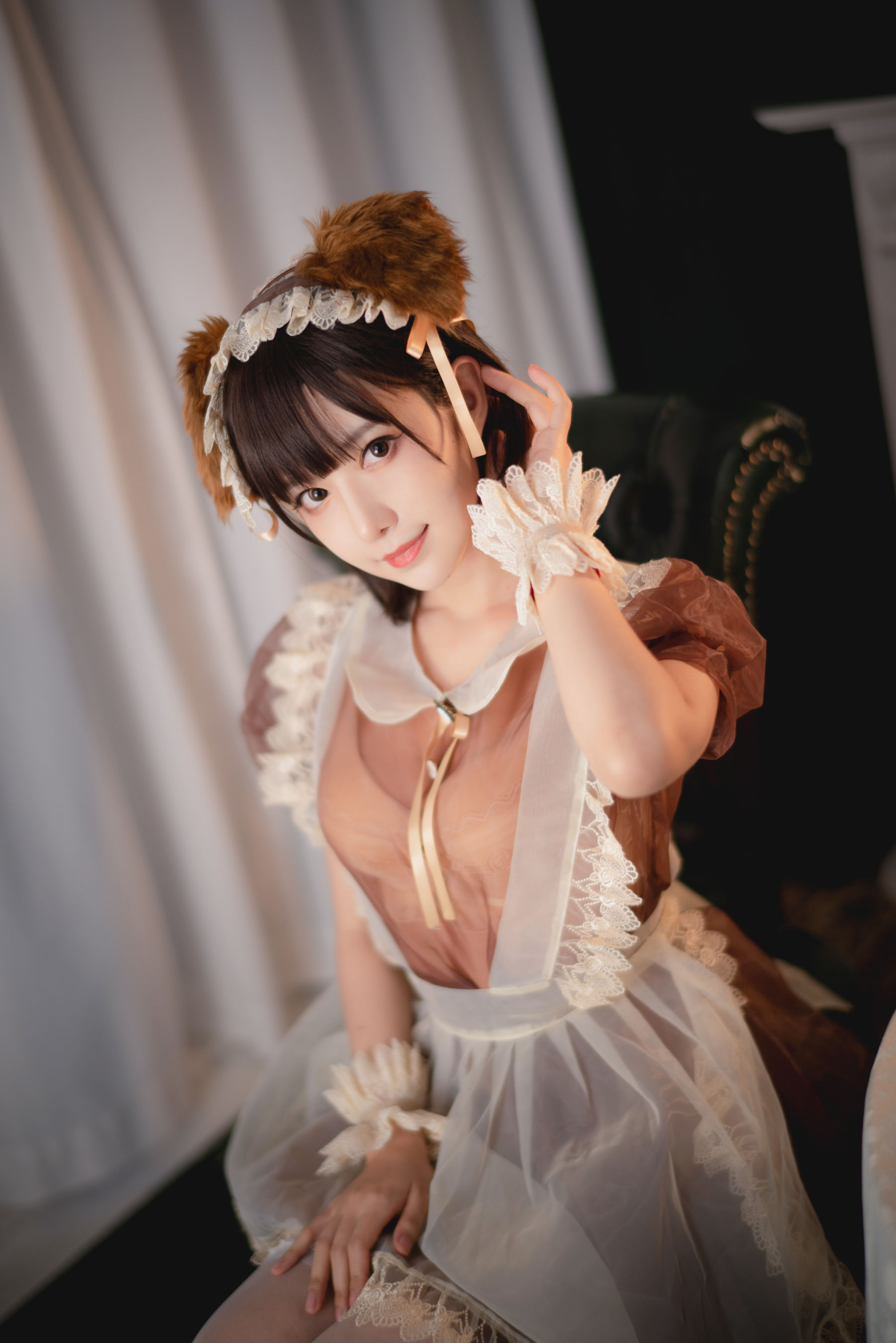 [福利COS] Shika小鹿鹿 - 透明女仆