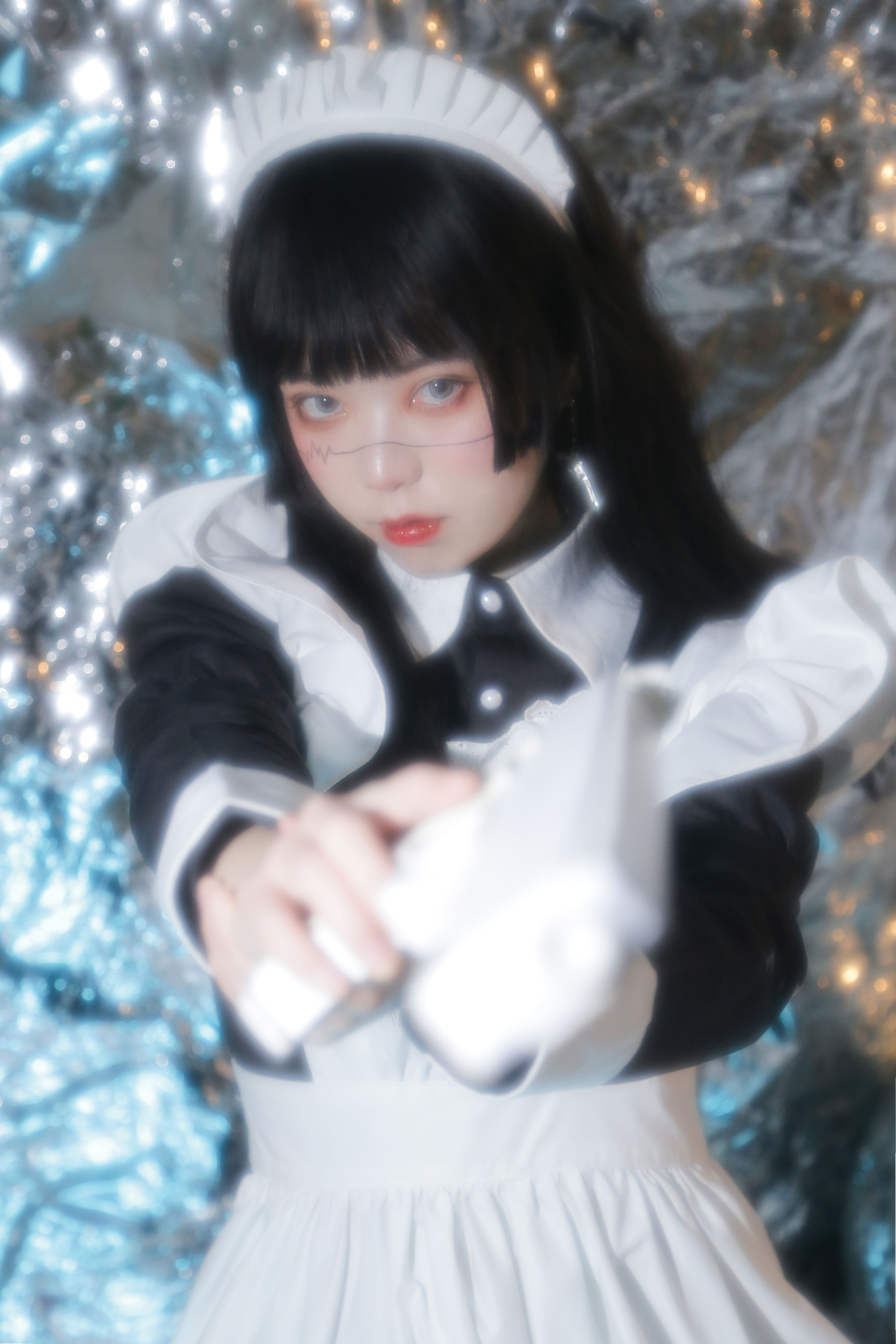 [福利COS] 可爱妹子Fushii_海堂 - 生化女仆