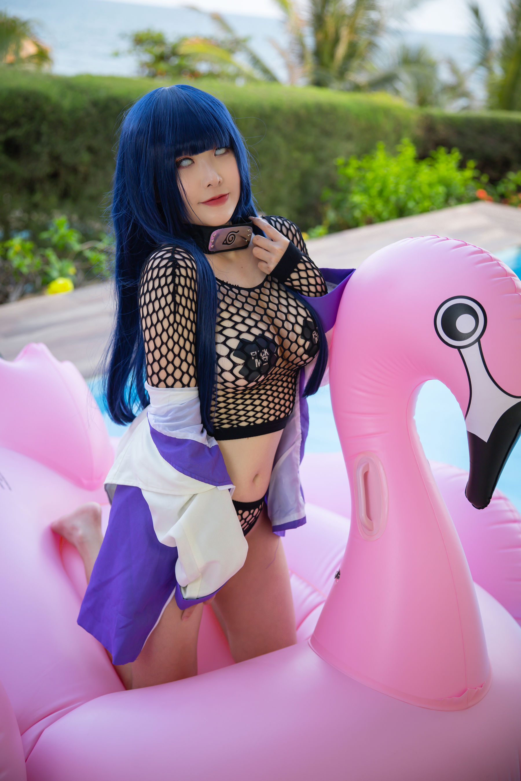 [福利COS] Sunnyvier - Hinata Poolside