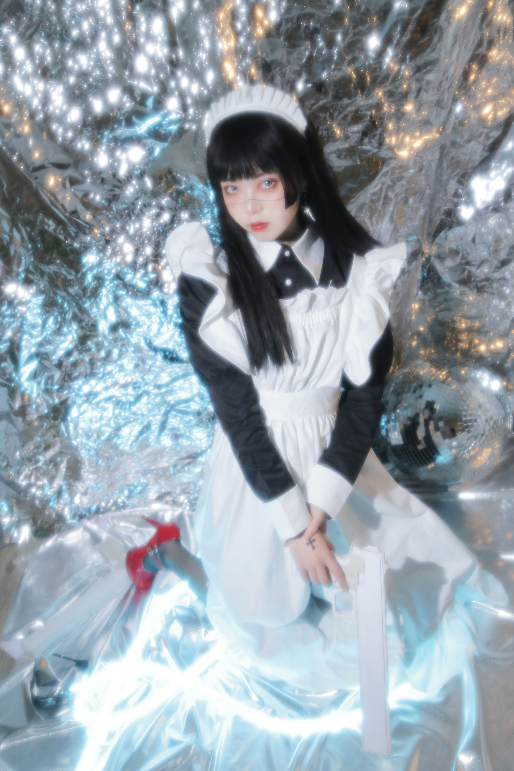 [福利COS] 可爱妹子Fushii_海堂 - 生化女仆