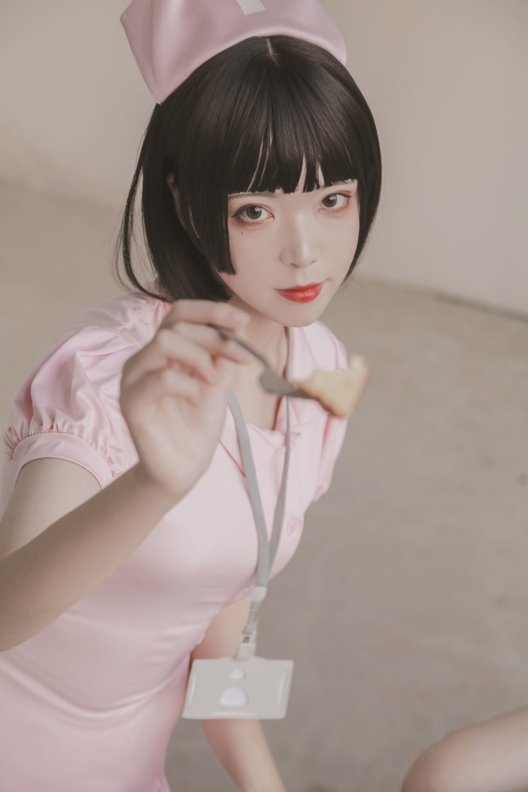 [福利COS] 可爱妹子Fushii_海堂 - 护士