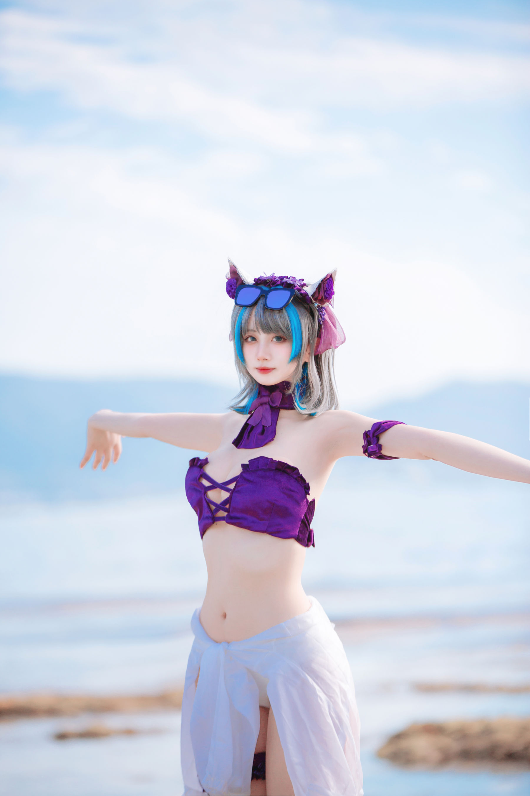 [福利COS] 次元少女念雪ww - 柴郡猫