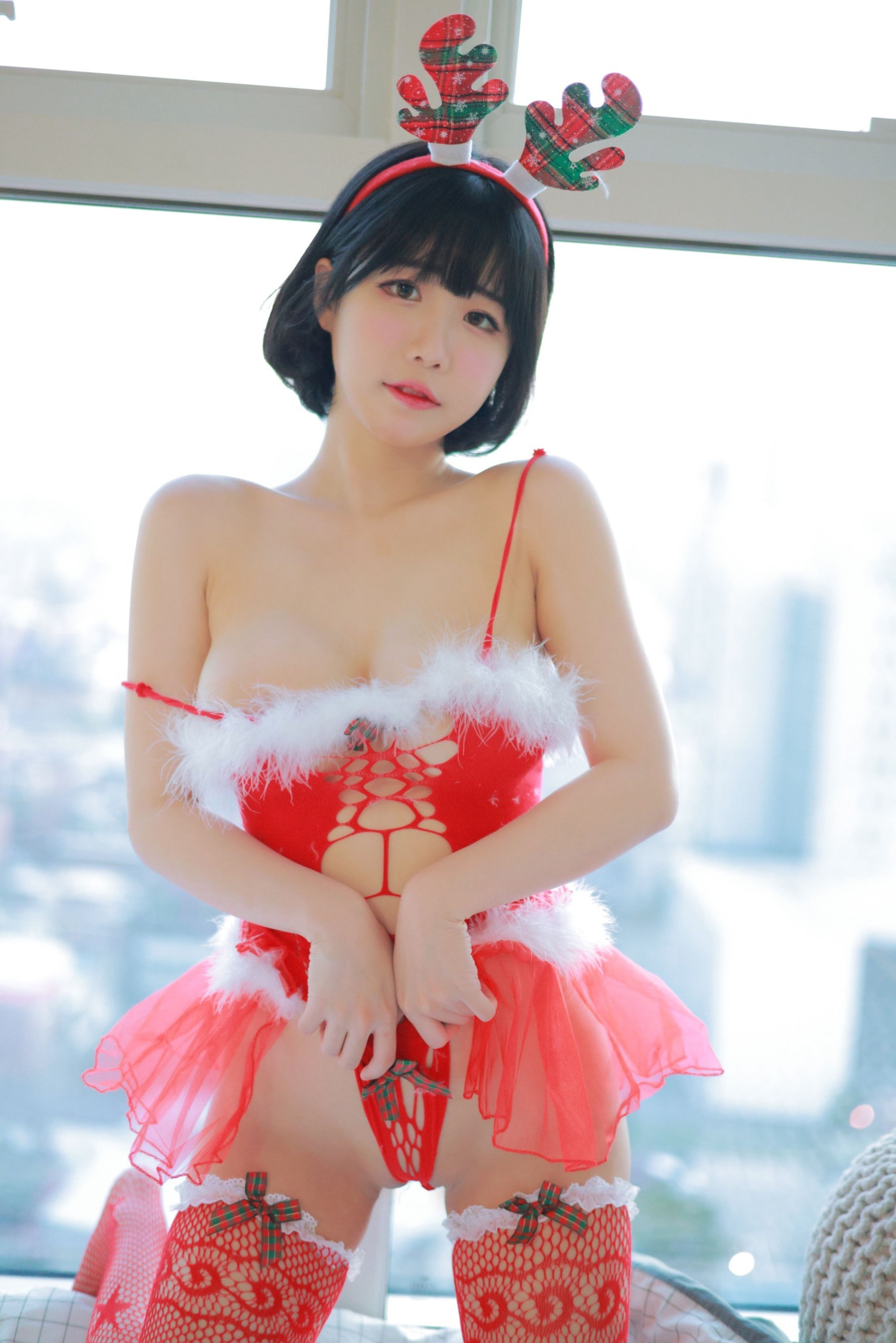 [福利COS] 韩网可爱性感网红Addielyn - X'mas
