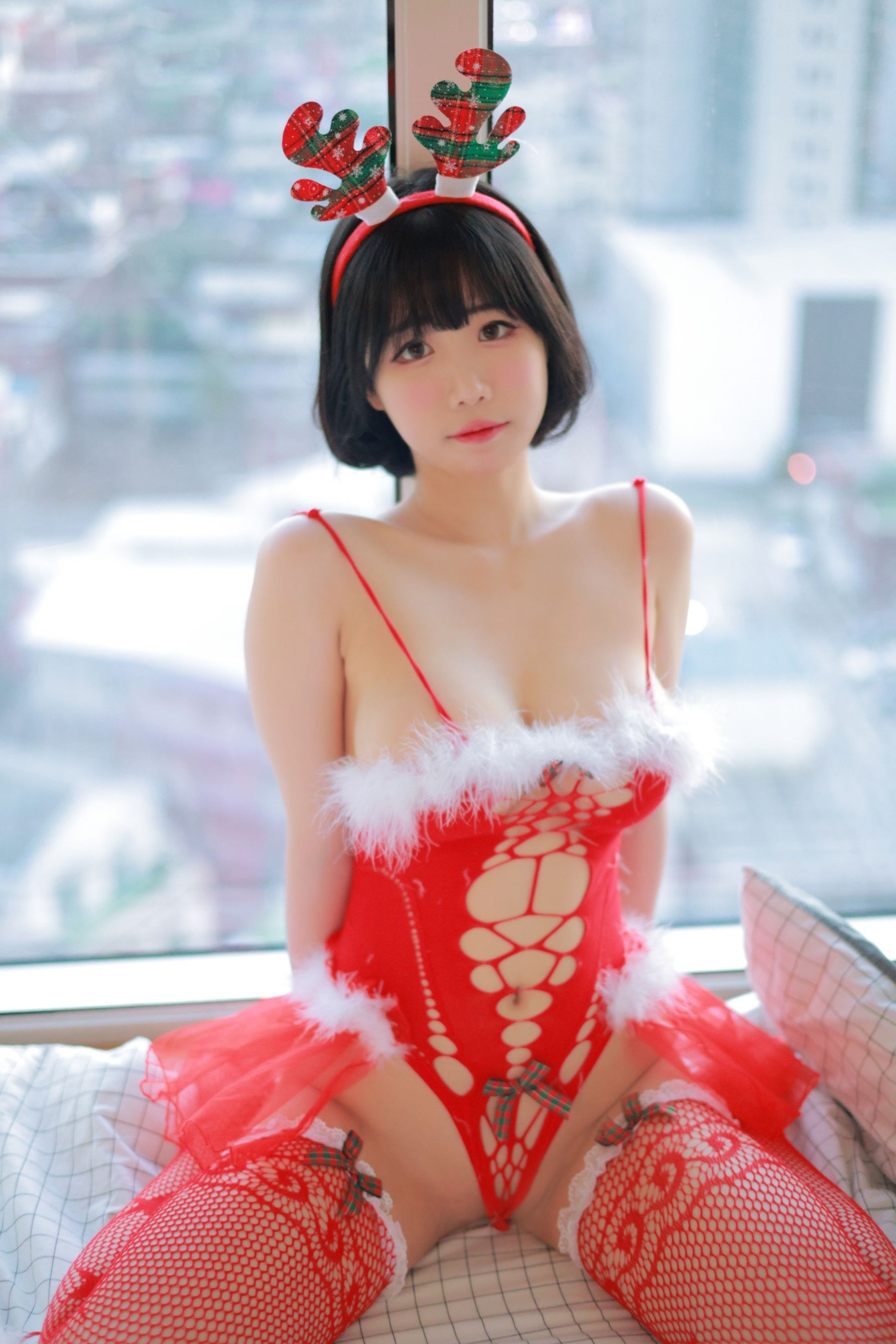 [福利COS] 韩网可爱性感网红Addielyn - X'mas