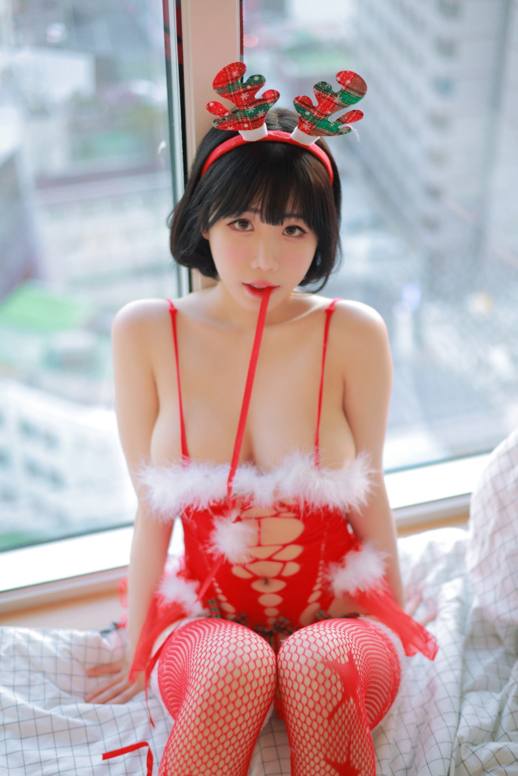 [福利COS] 韩网可爱性感网红Addielyn - X'mas