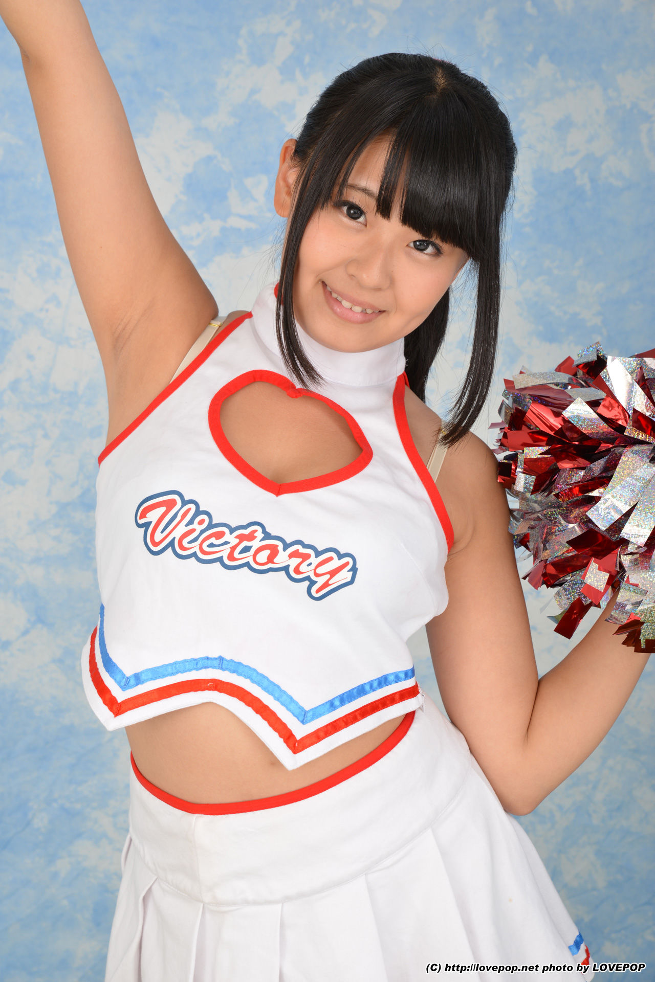  [LOVEPOP] Airi Satou さとう愛理 nipple irritation! Cheerleader - PPV