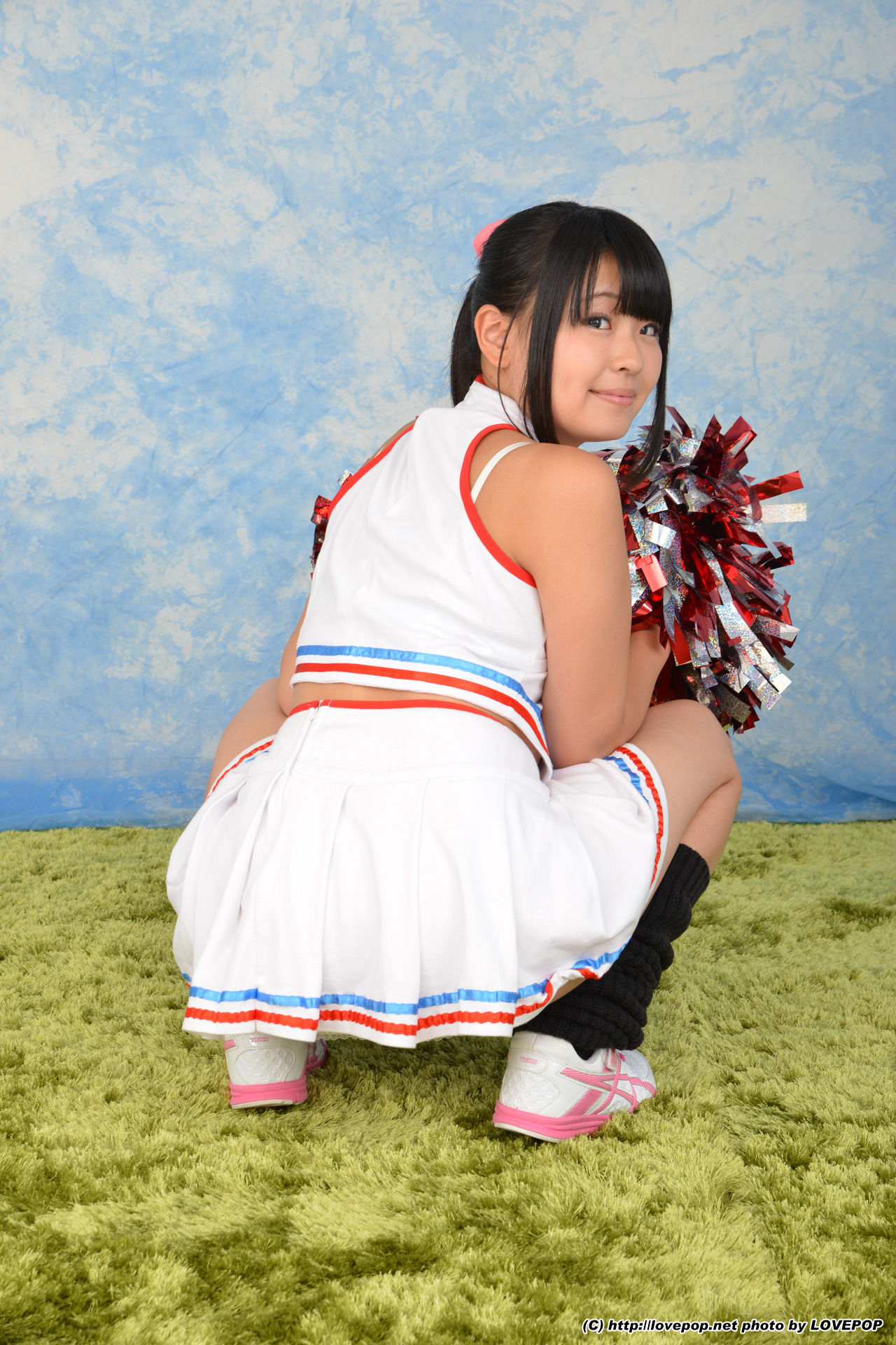  [LOVEPOP] Airi Satou さとう愛理 nipple irritation! Cheerleader - PPV