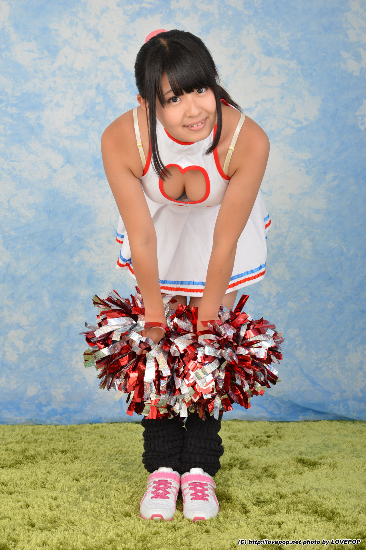  [LOVEPOP] Airi Satou さとう愛理 nipple irritation! Cheerleader - PPV