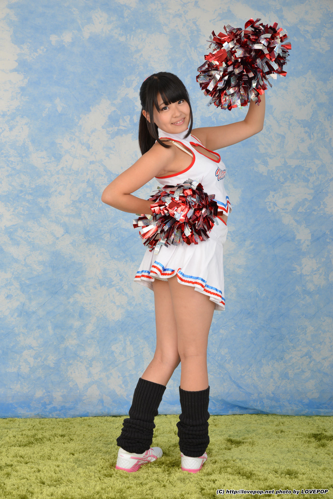  [LOVEPOP] Airi Satou さとう愛理 nipple irritation! Cheerleader - PPV