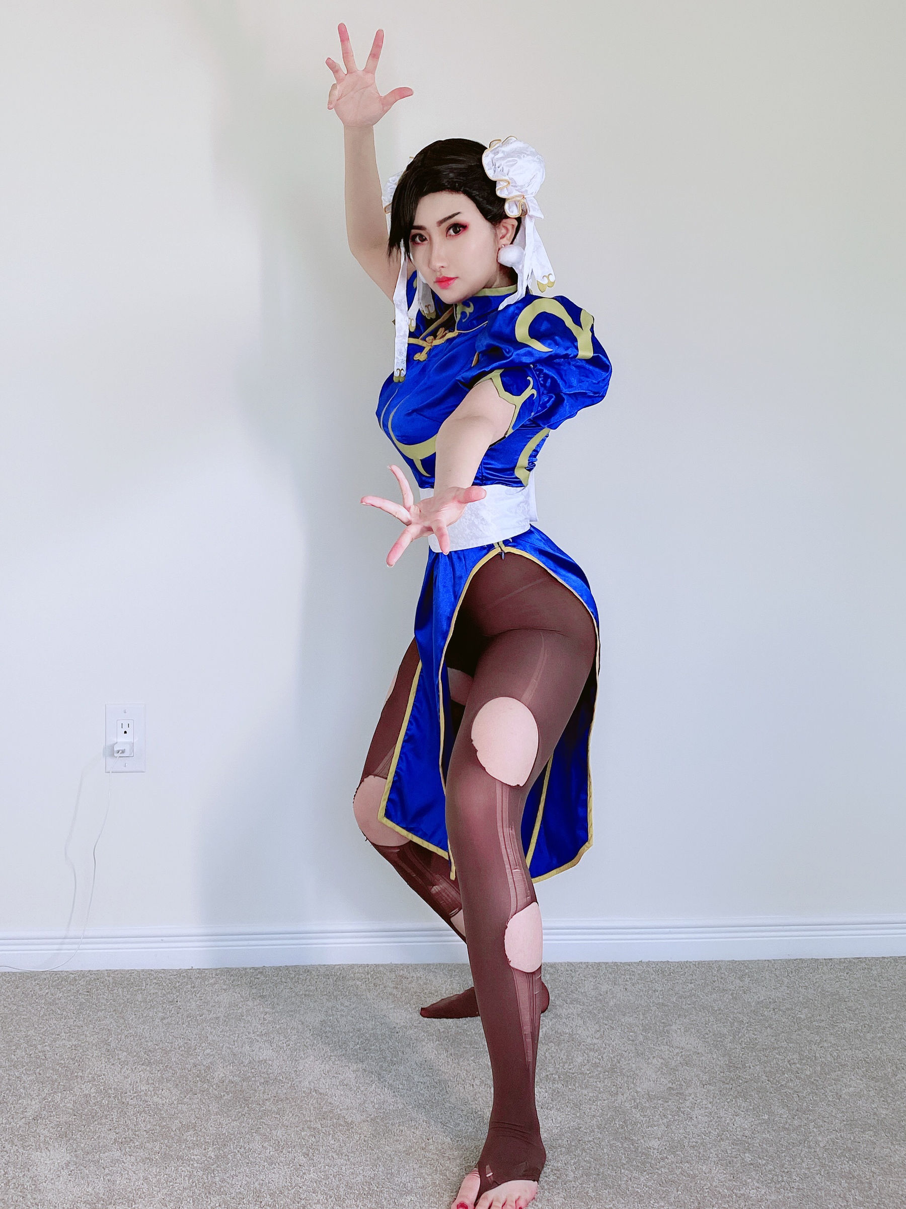 [福利COS] MisswarmJ - Chun Li