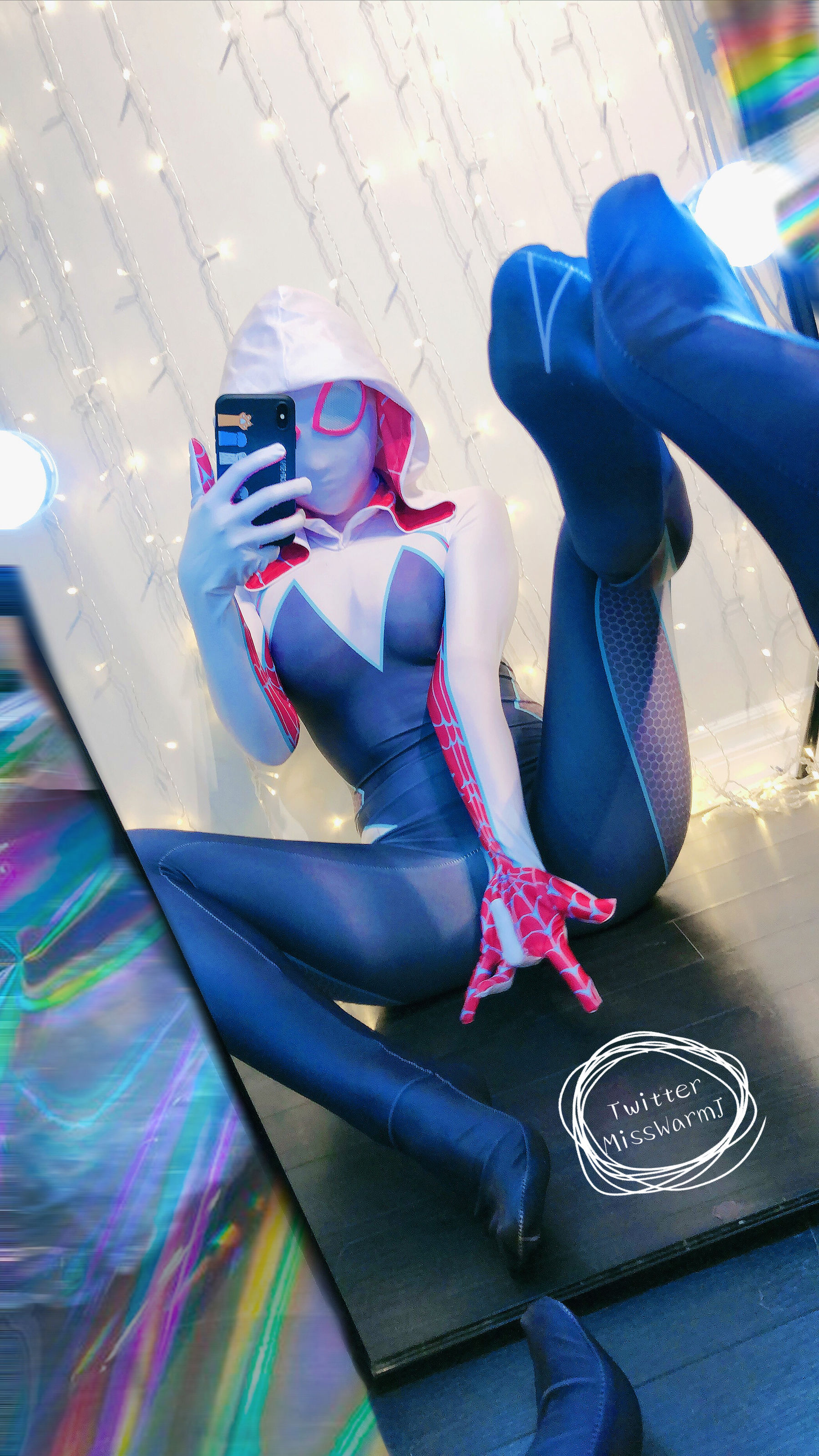 [福利COS] MisswarmJ - Spider Gwen