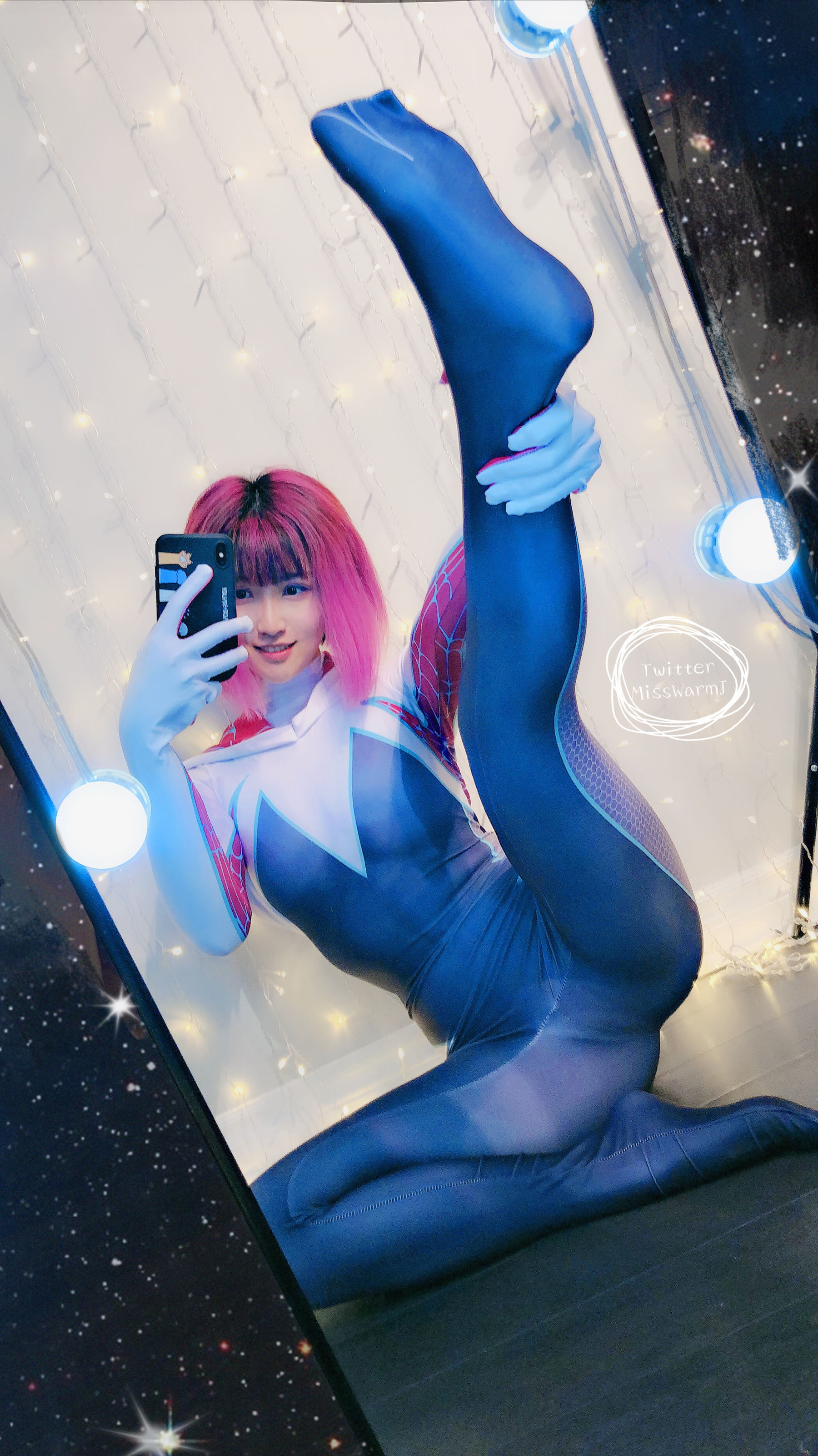 [福利COS] MisswarmJ - Spider Gwen