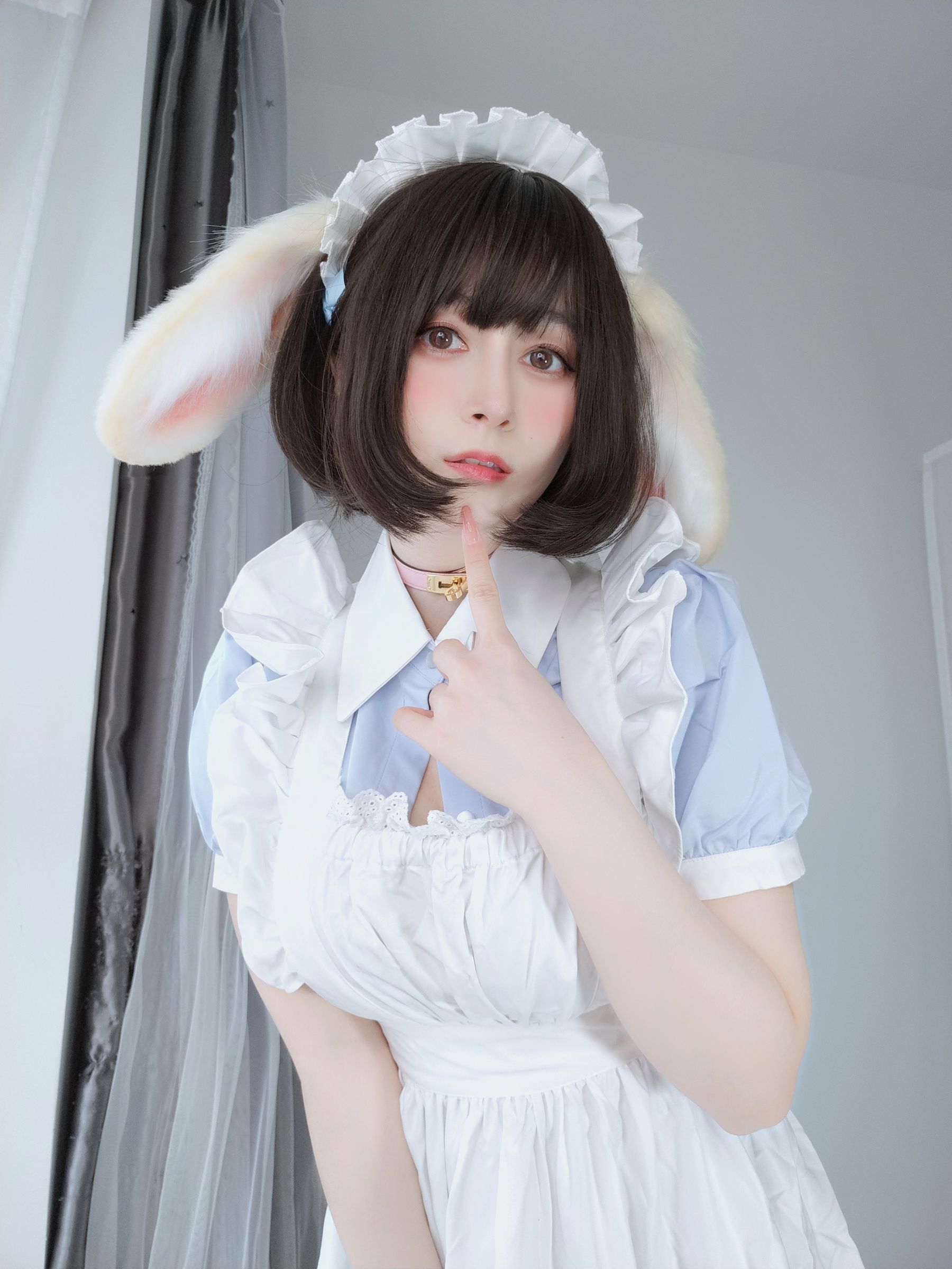 [福利COS] Coser小姐姐白银 - 兔女仆