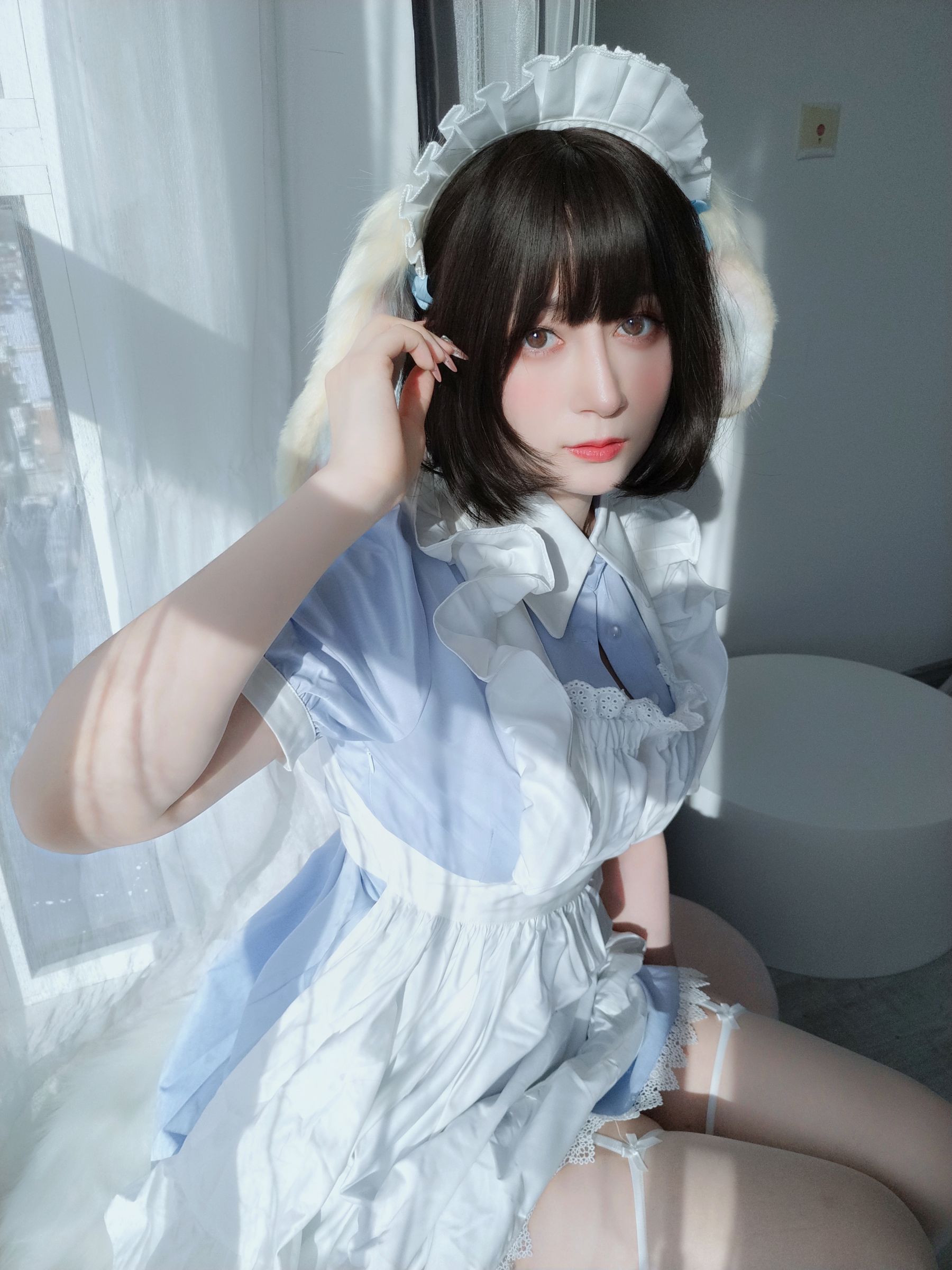 [福利COS] Coser小姐姐白银 - 兔女仆