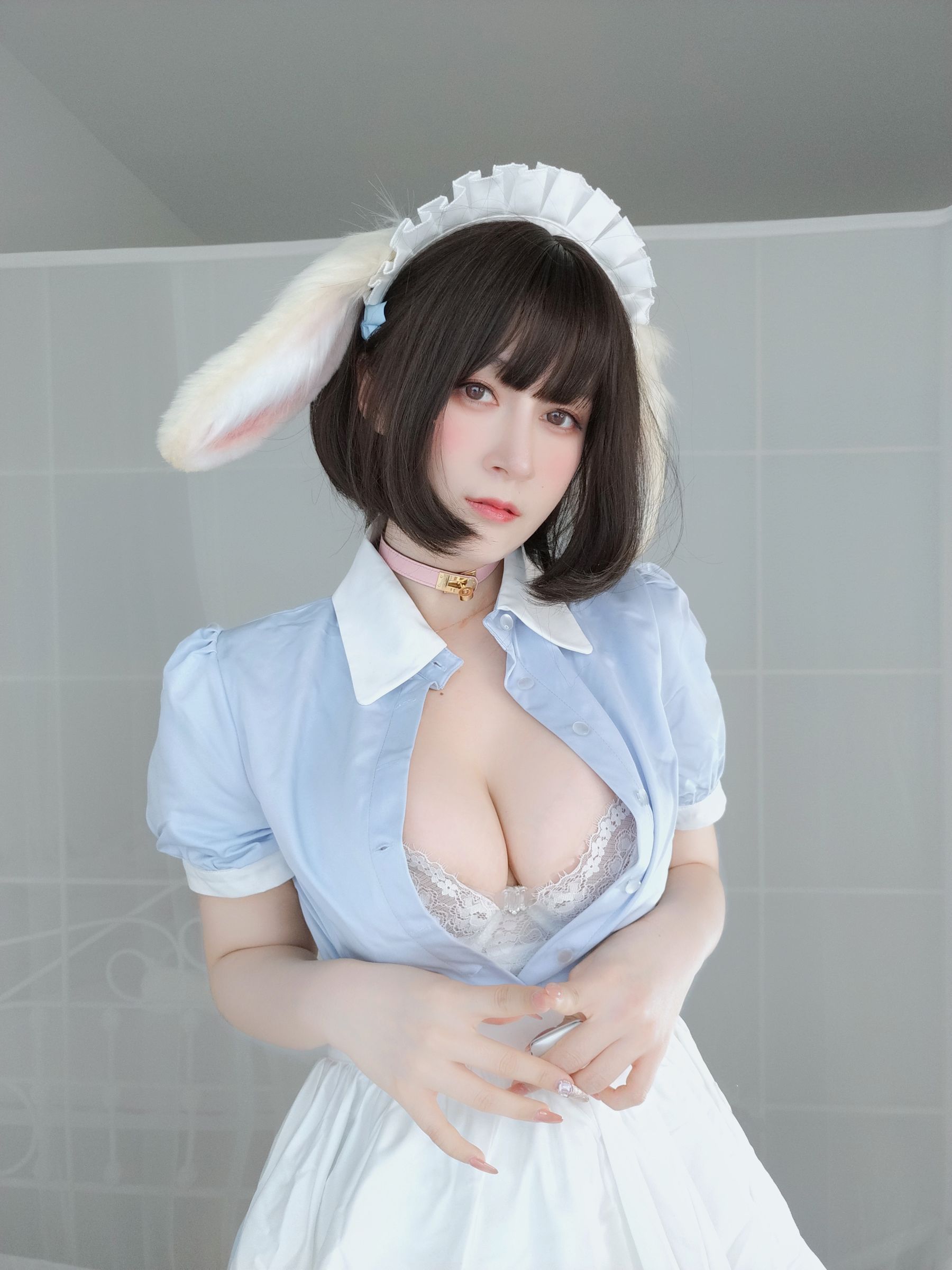 [福利COS] Coser小姐姐白银 - 兔女仆