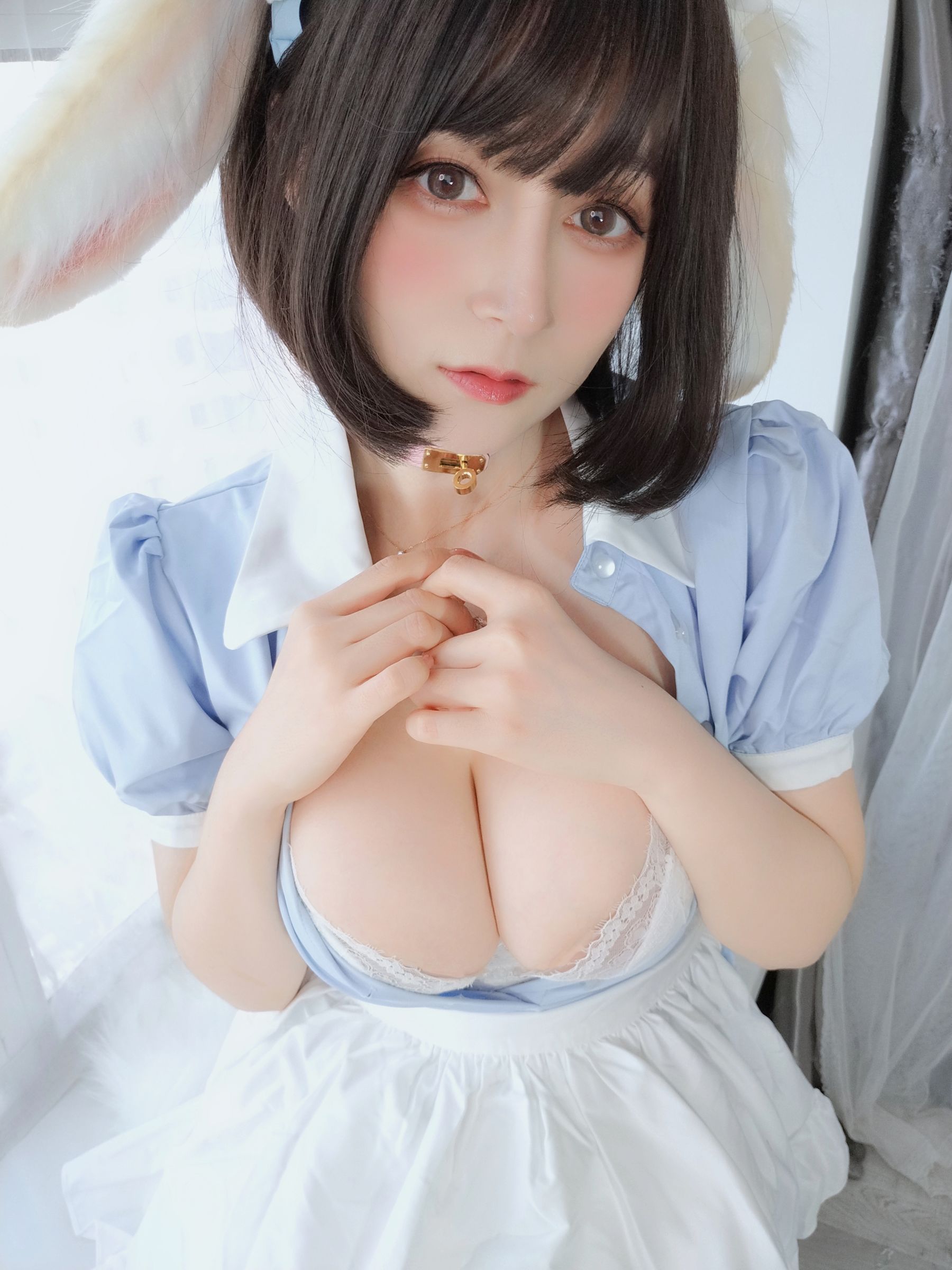 [福利COS] Coser小姐姐白银 - 兔女仆