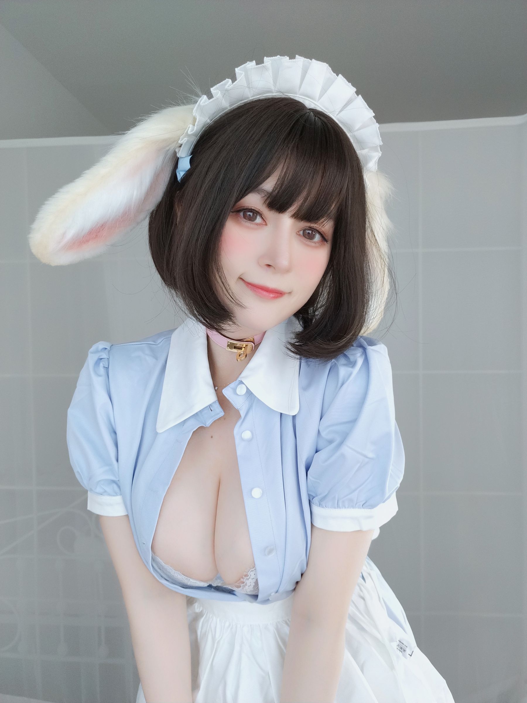 [福利COS] Coser小姐姐白银 - 兔女仆