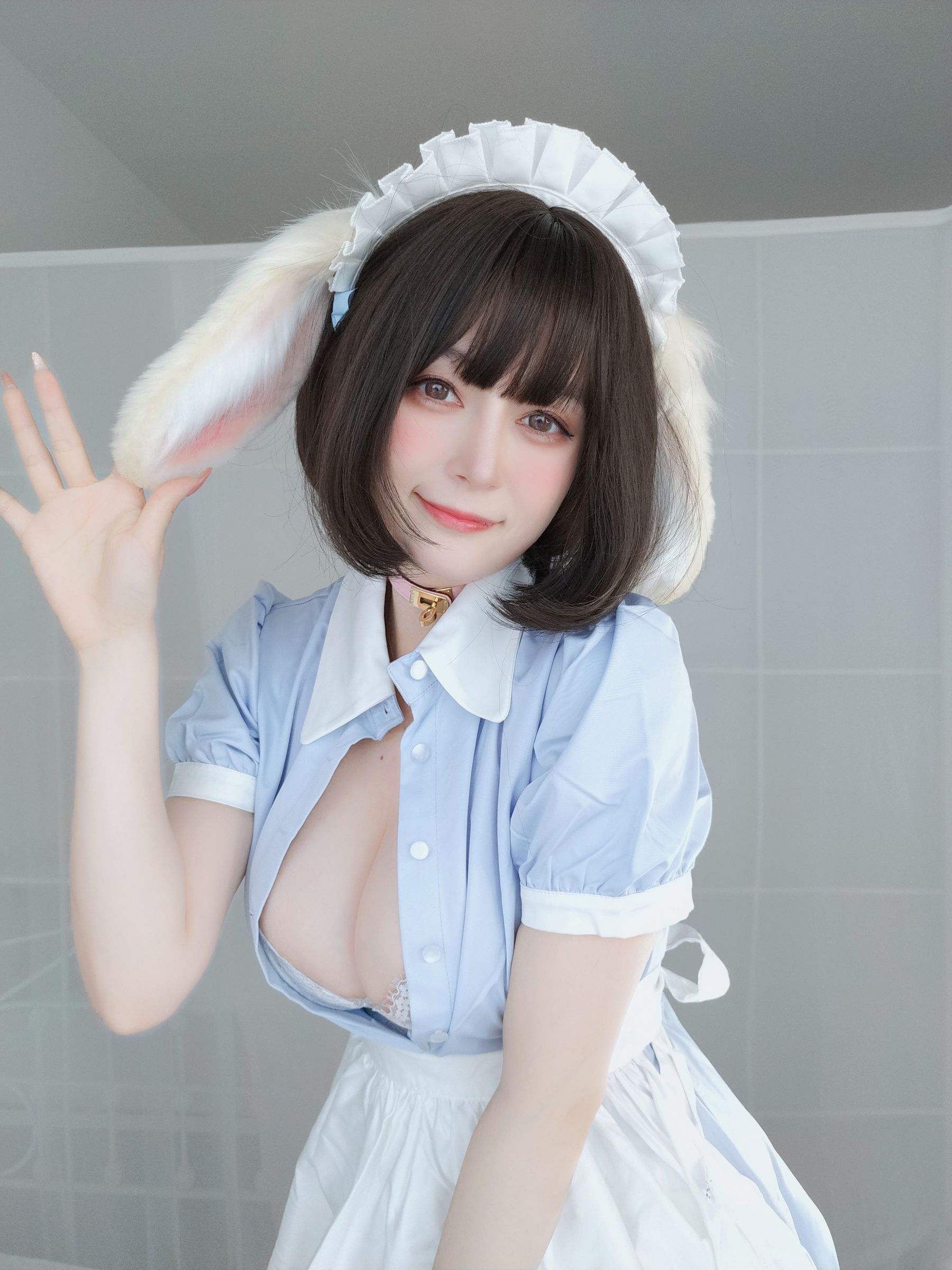 [福利COS] Coser小姐姐白银 - 兔女仆