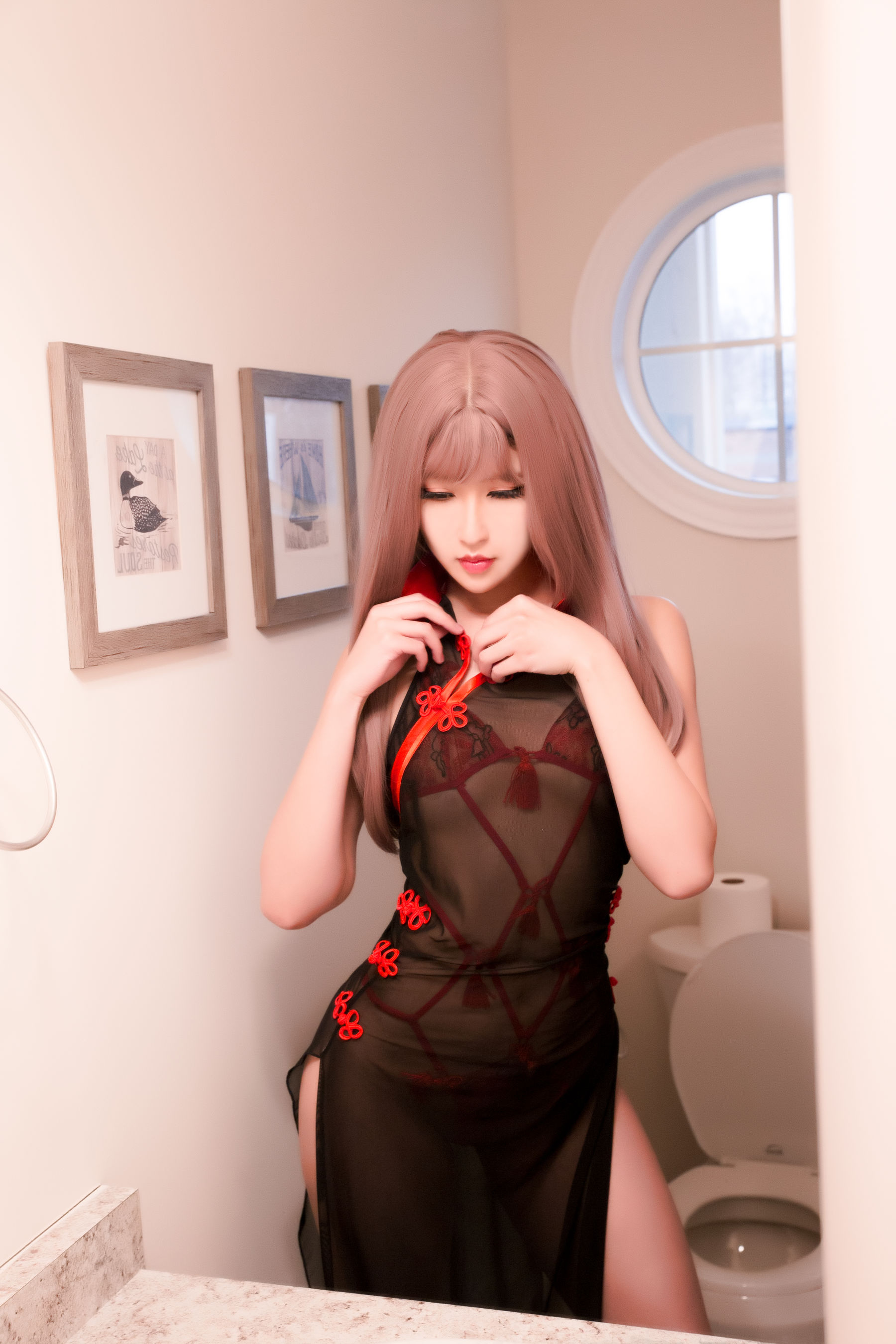 [福利COS] MisswarmJ - Qipao