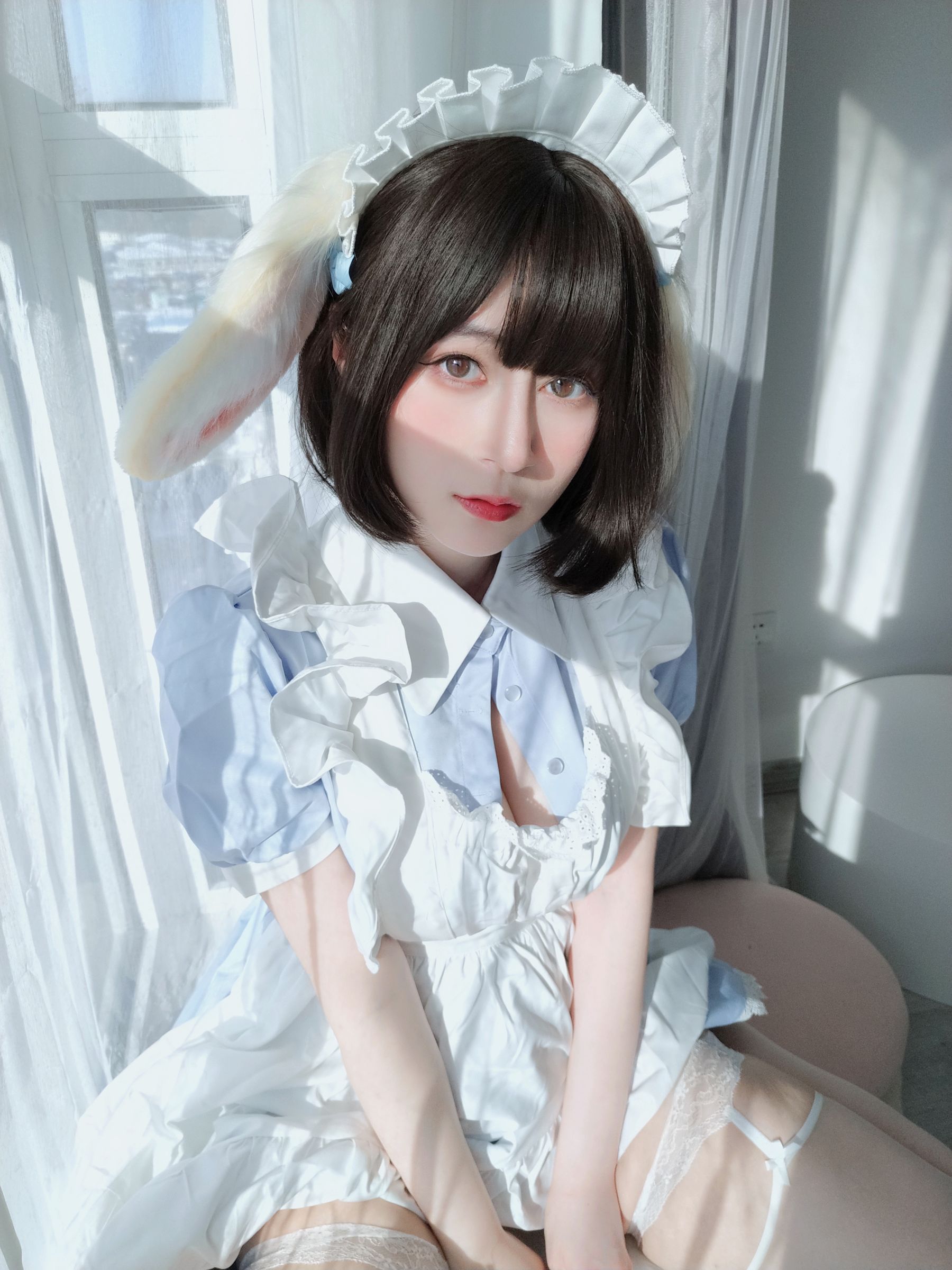 [福利COS] Coser小姐姐白银 - 兔女仆