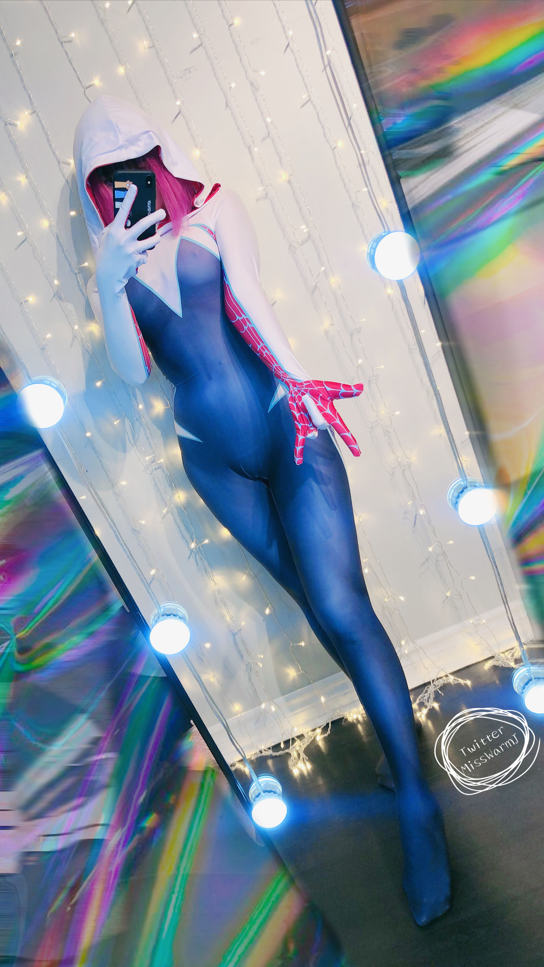 [福利COS] MisswarmJ - Spider Gwen