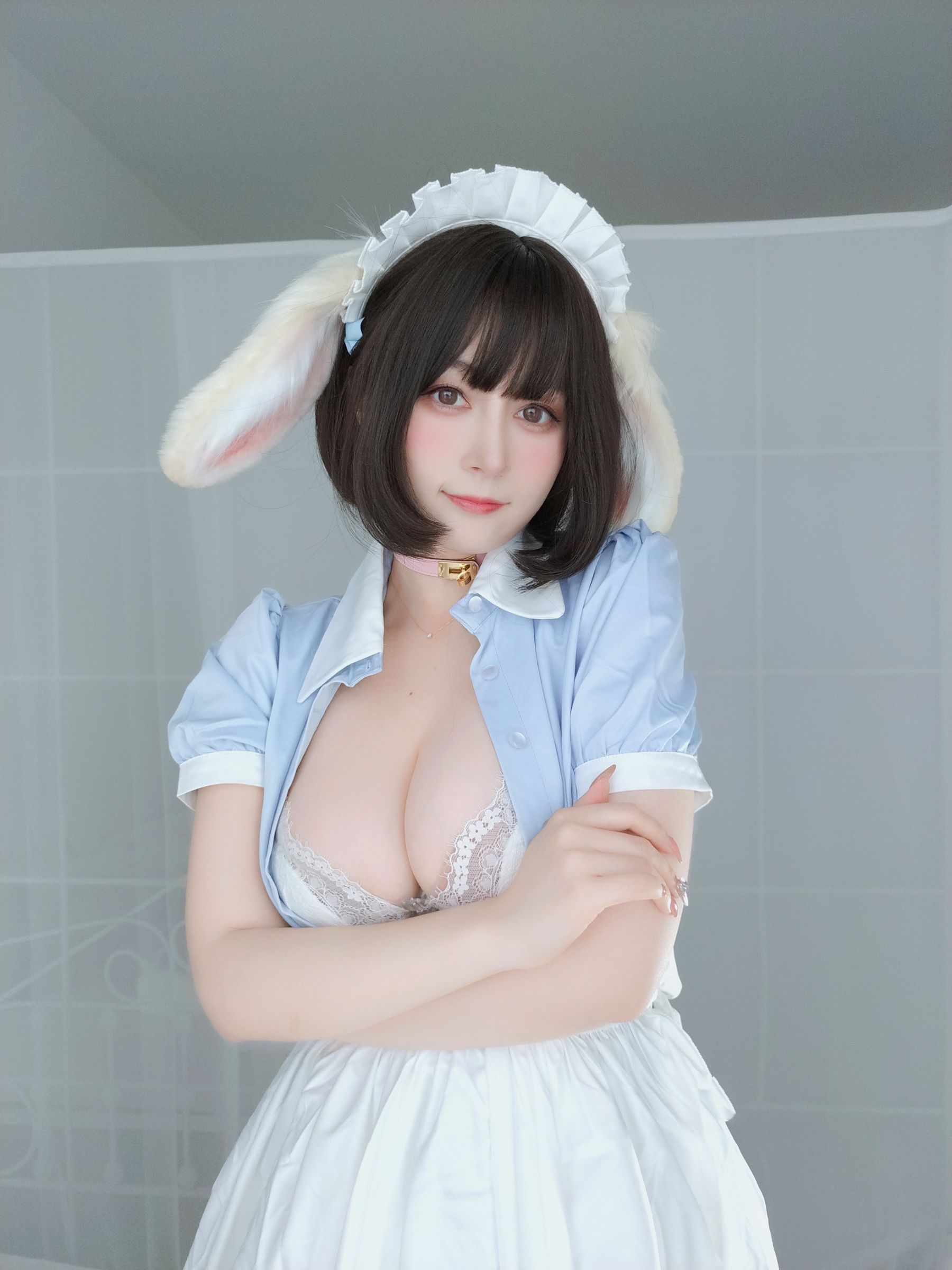 [福利COS] Coser小姐姐白银 - 兔女仆