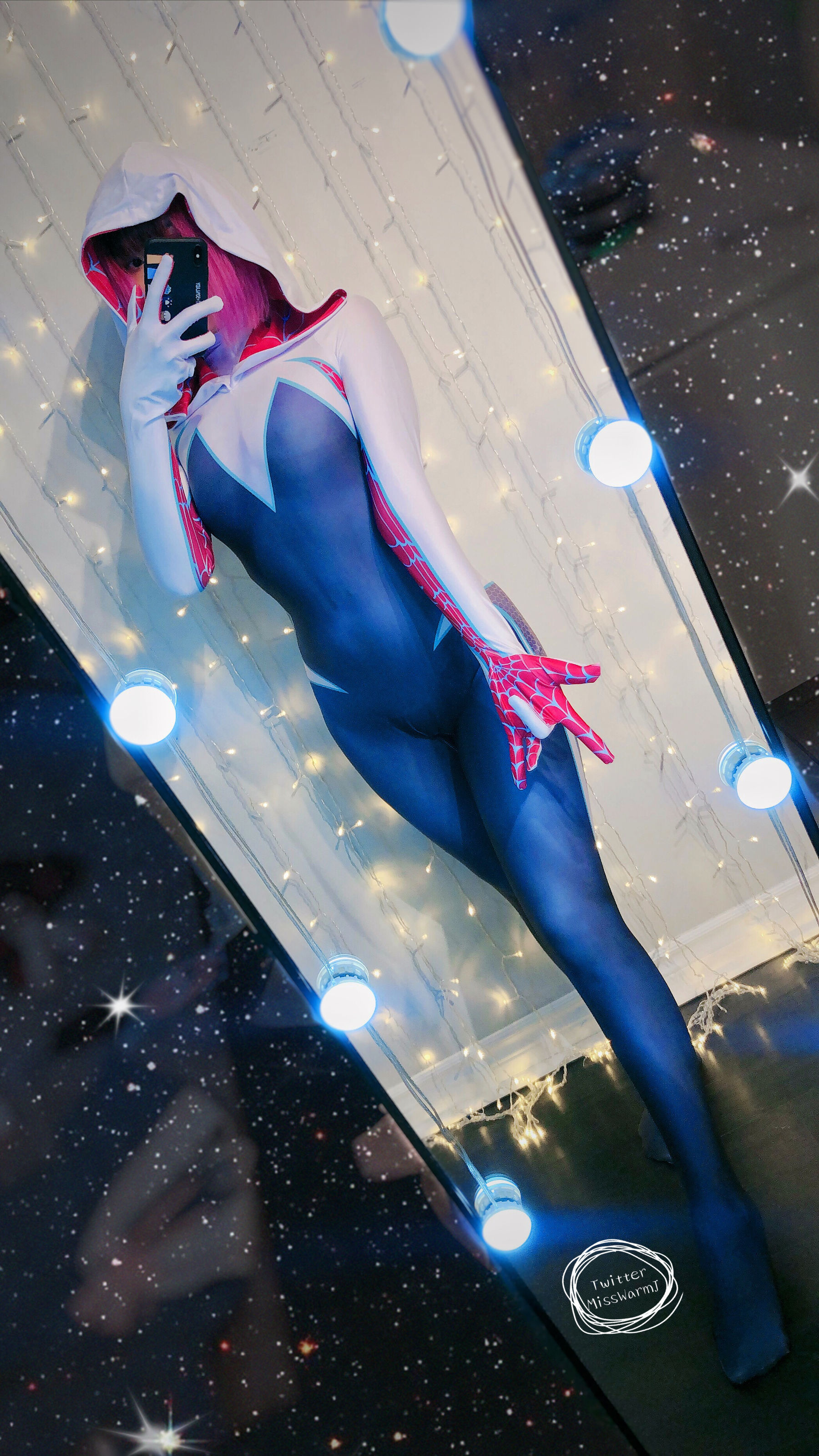 [福利COS] MisswarmJ - Spider Gwen