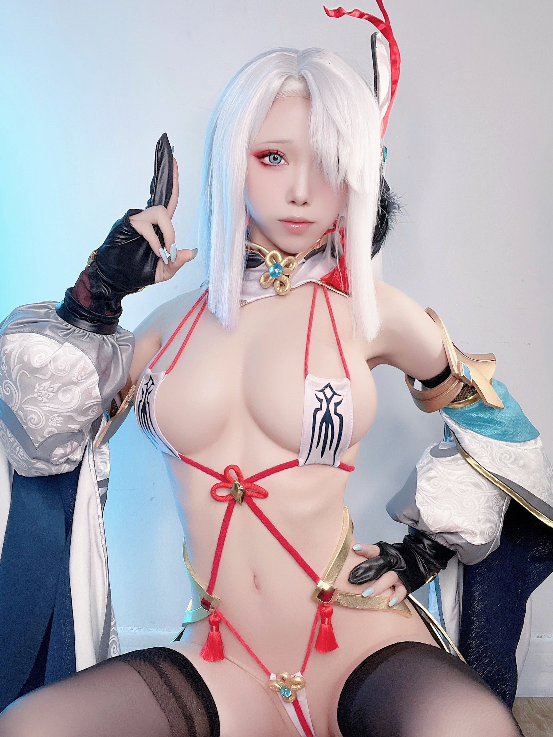 [福利COS] 动漫博主水淼aqua - 原神 申鹤