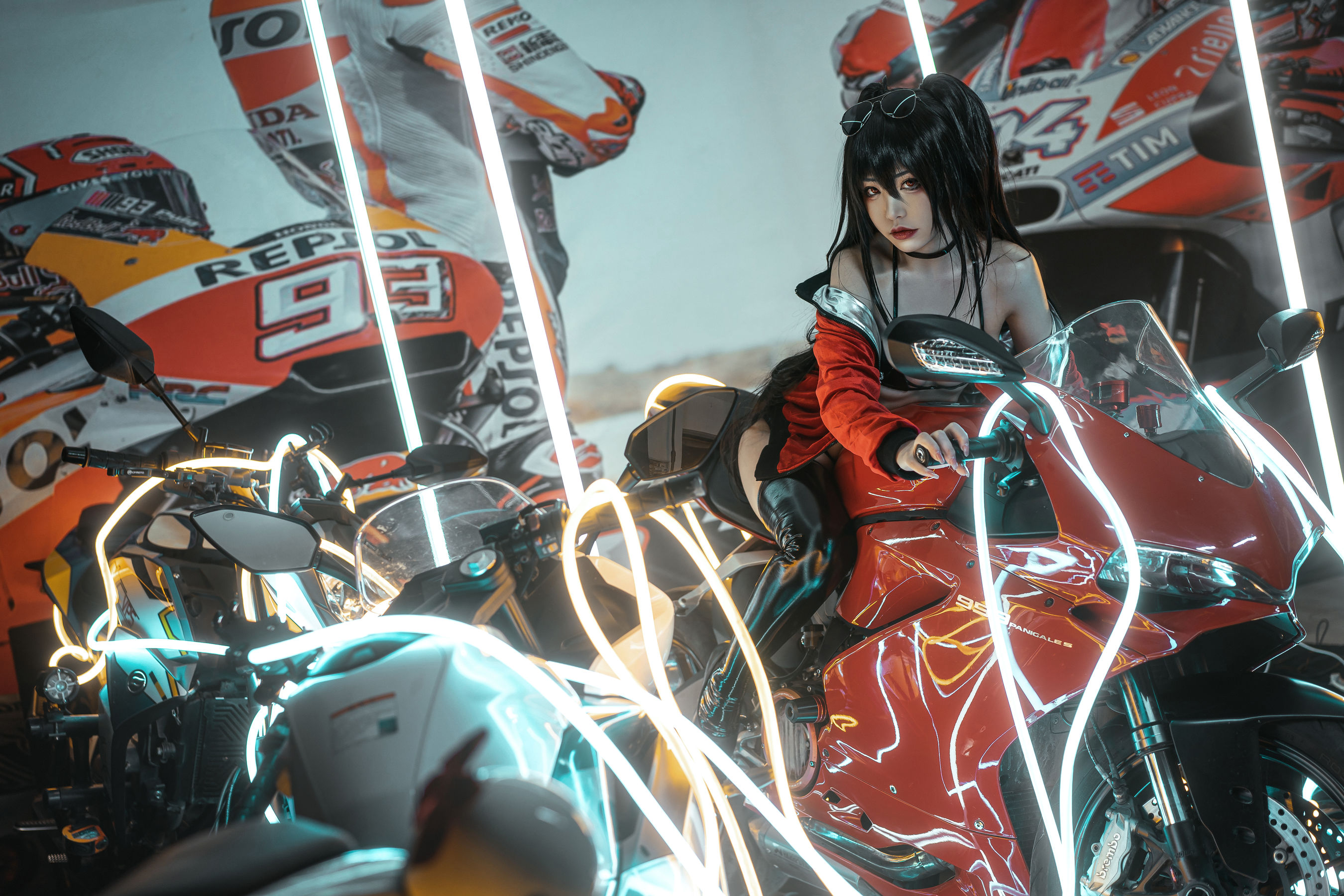 [福利COS] 爆机少女喵小吉 - 碧蓝航线-大凤