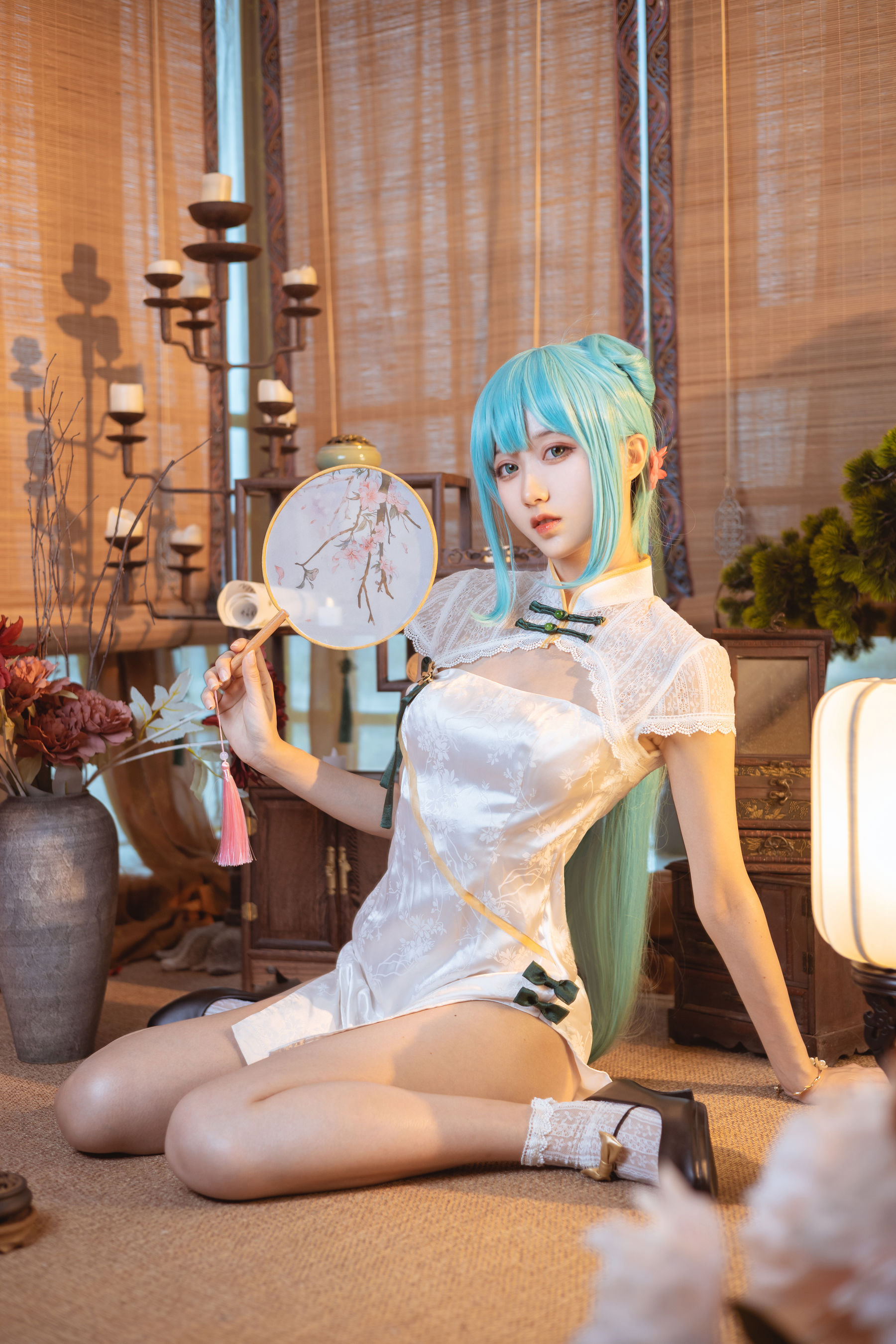 [福利COS] 萌系小姐姐木绵绵OwO - 初音韶华