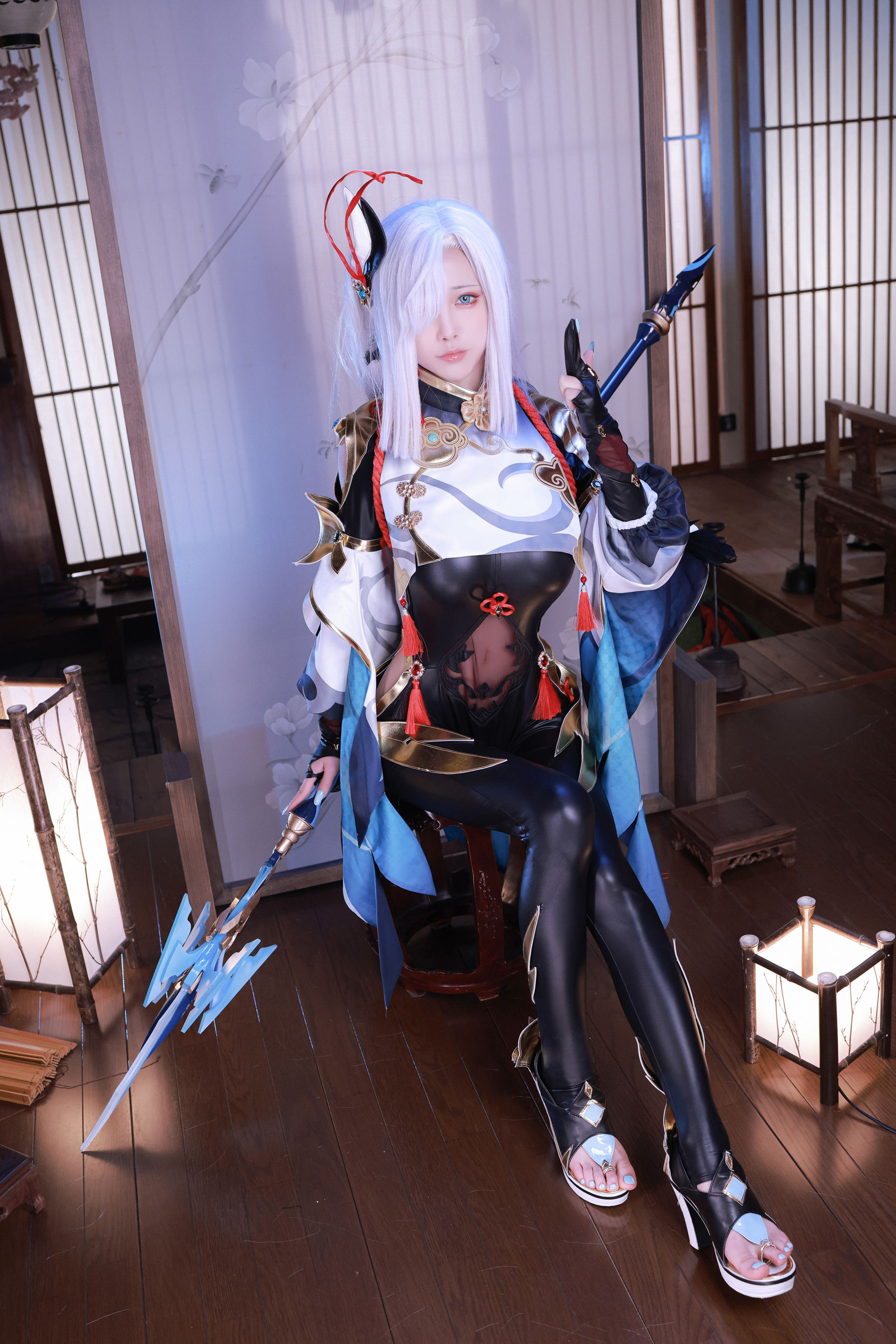 [福利COS] 动漫博主水淼aqua - 原神 申鹤