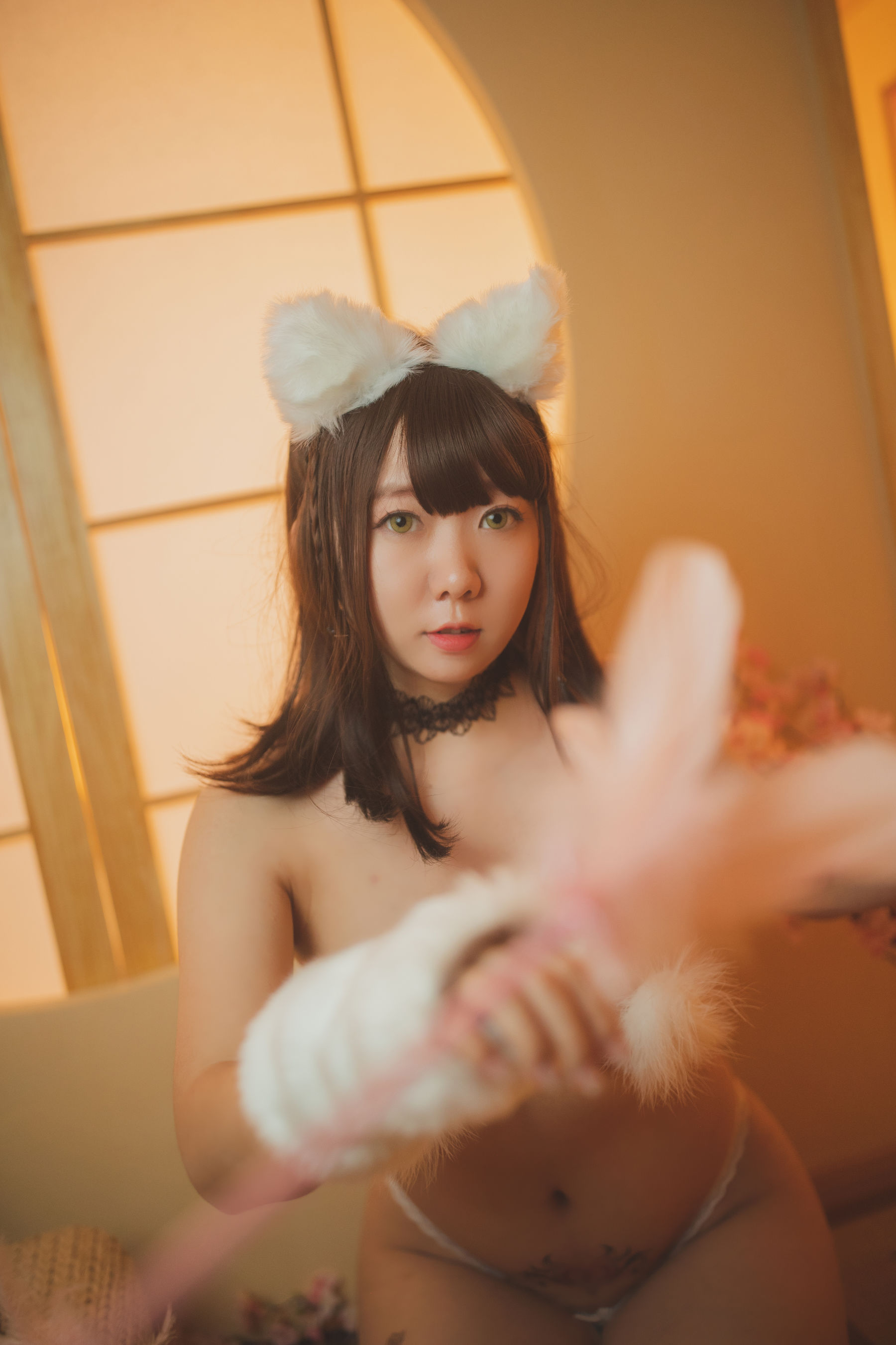 [福利COS] 甜糖大魔王g - 情人节猫猫