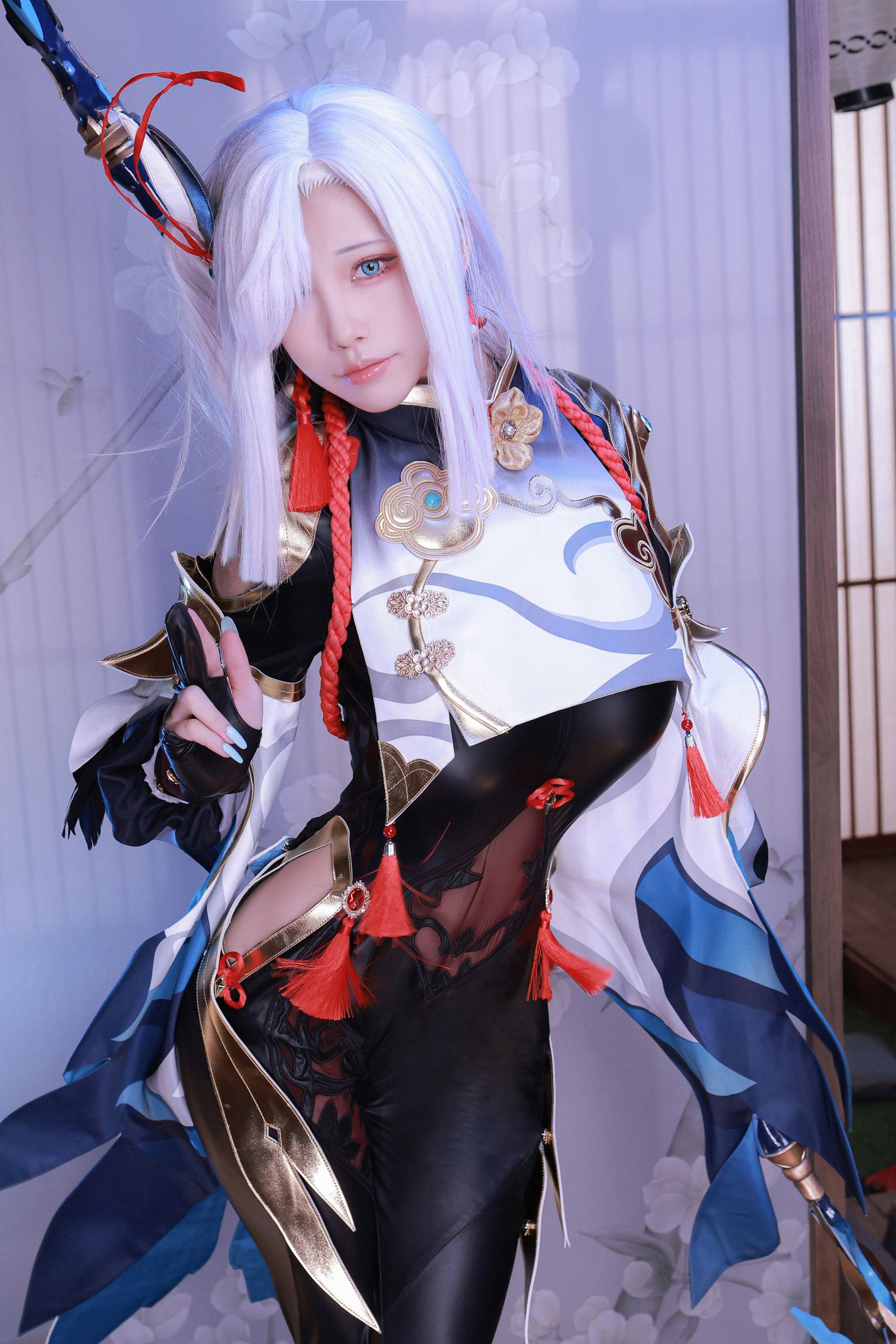 [福利COS] 动漫博主水淼aqua - 原神 申鹤