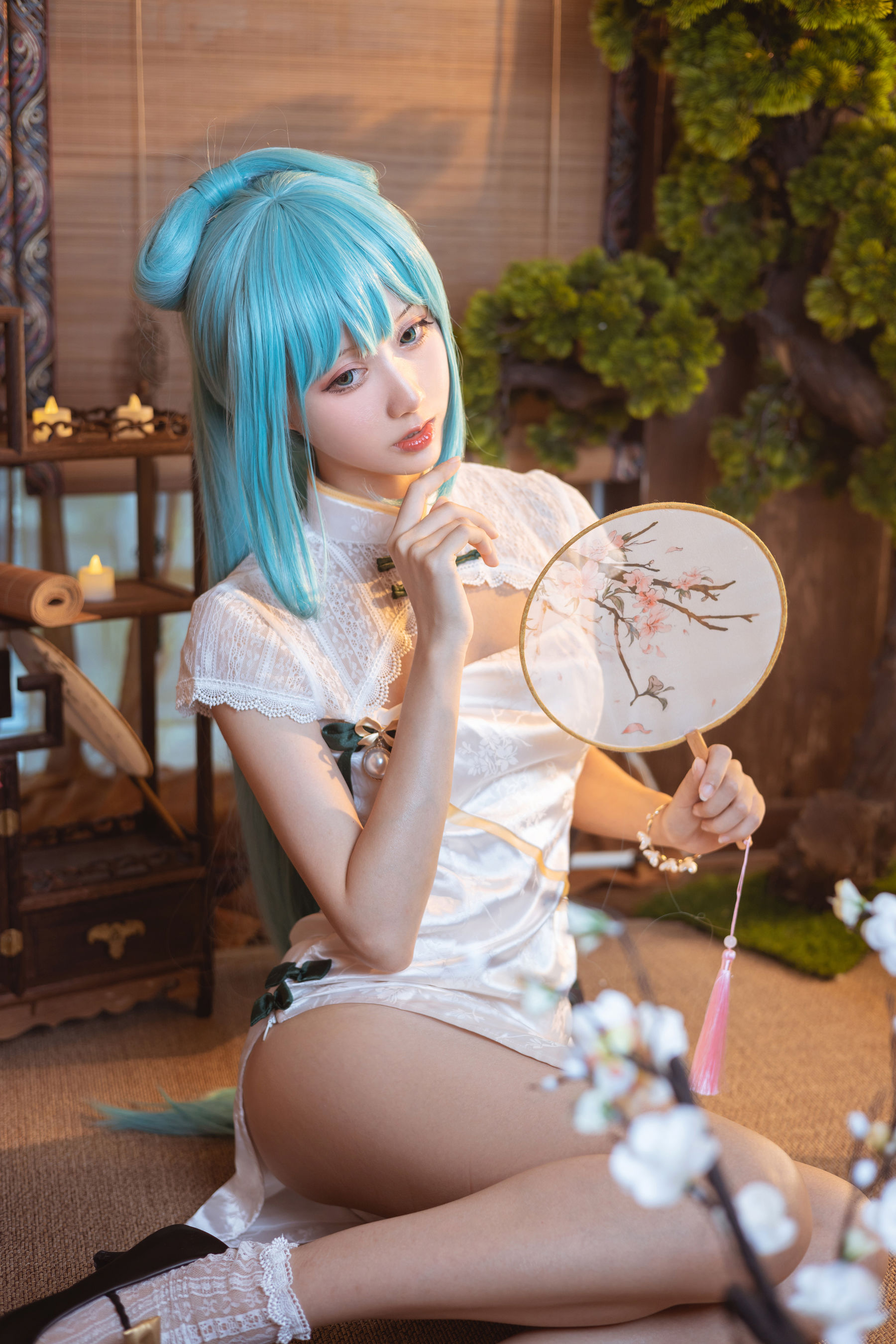 [福利COS] 萌系小姐姐木绵绵OwO - 初音韶华