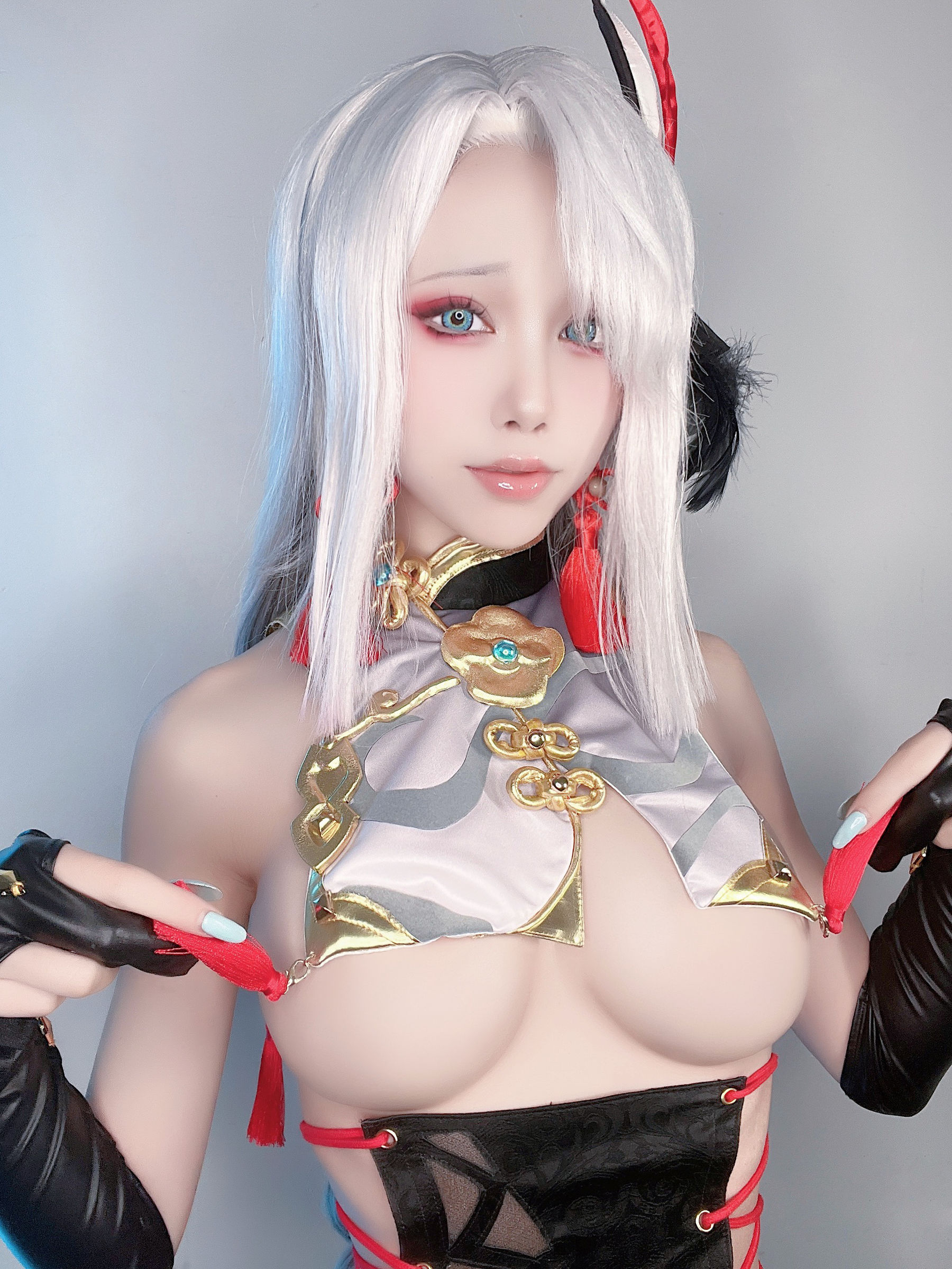 [福利COS] 动漫博主水淼aqua - 原神 申鹤