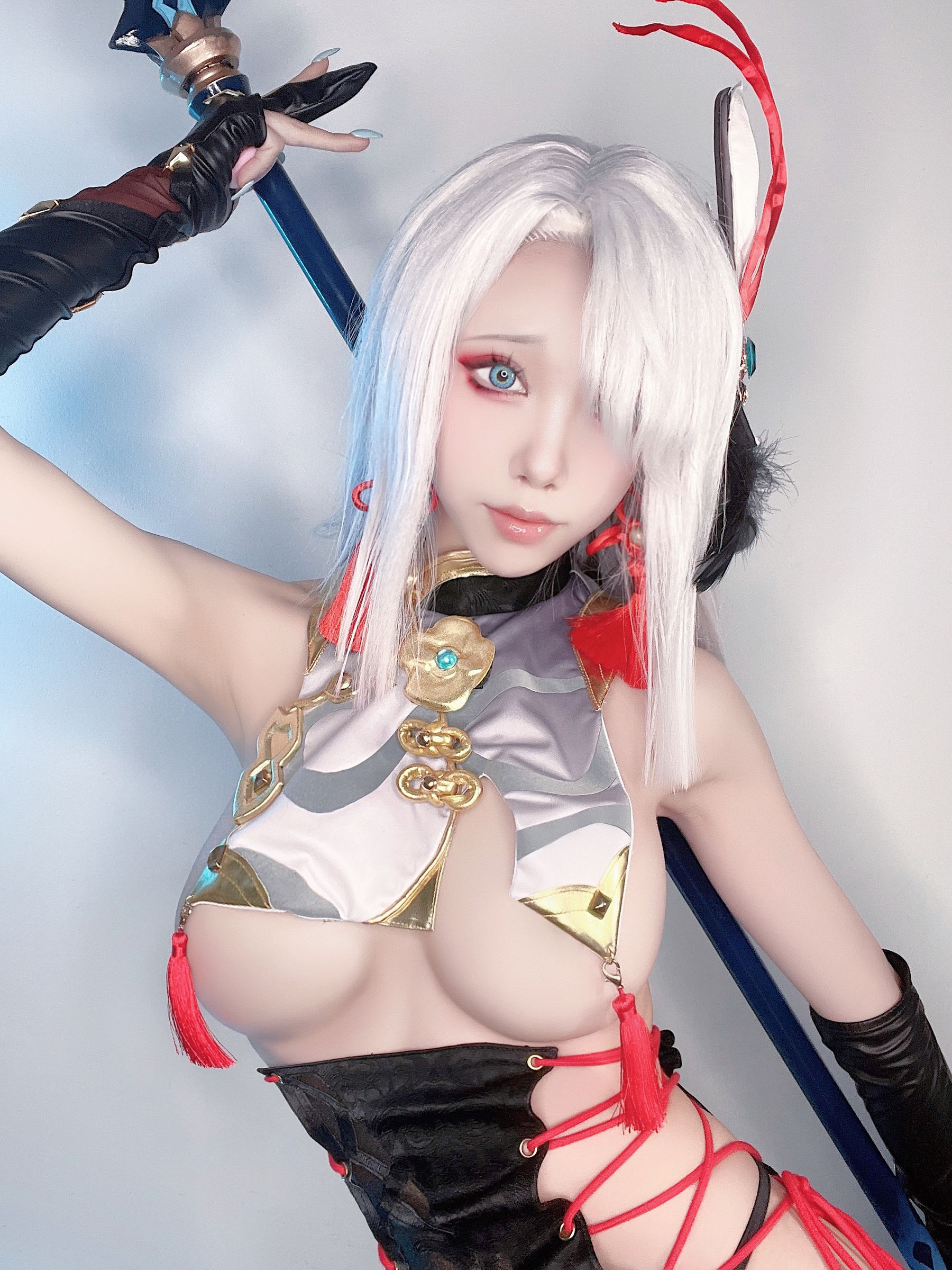 [福利COS] 动漫博主水淼aqua - 原神 申鹤