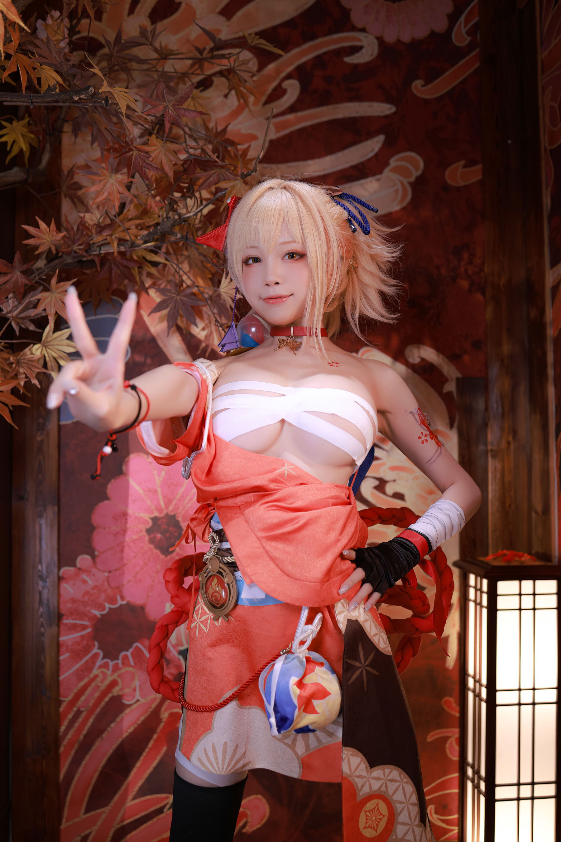 [福利COS] 动漫博主水淼aqua - 宵宫