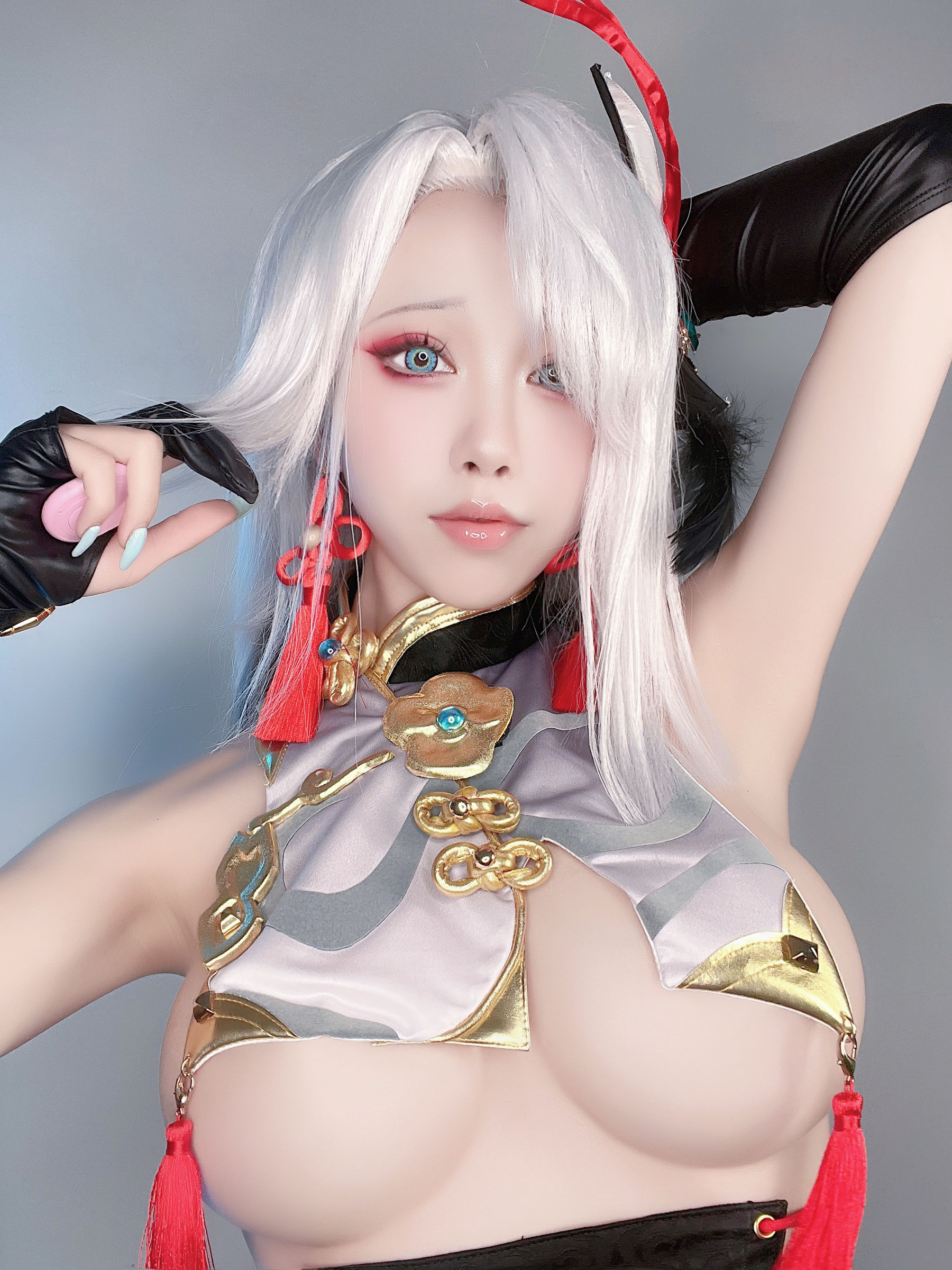 [福利COS] 动漫博主水淼aqua - 原神 申鹤