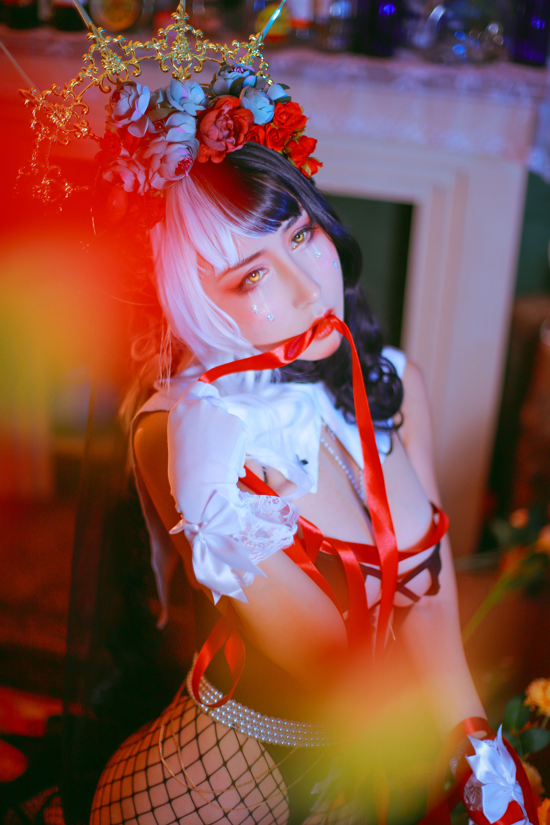 [福利COS] 云溪溪 - 奶桃 修女