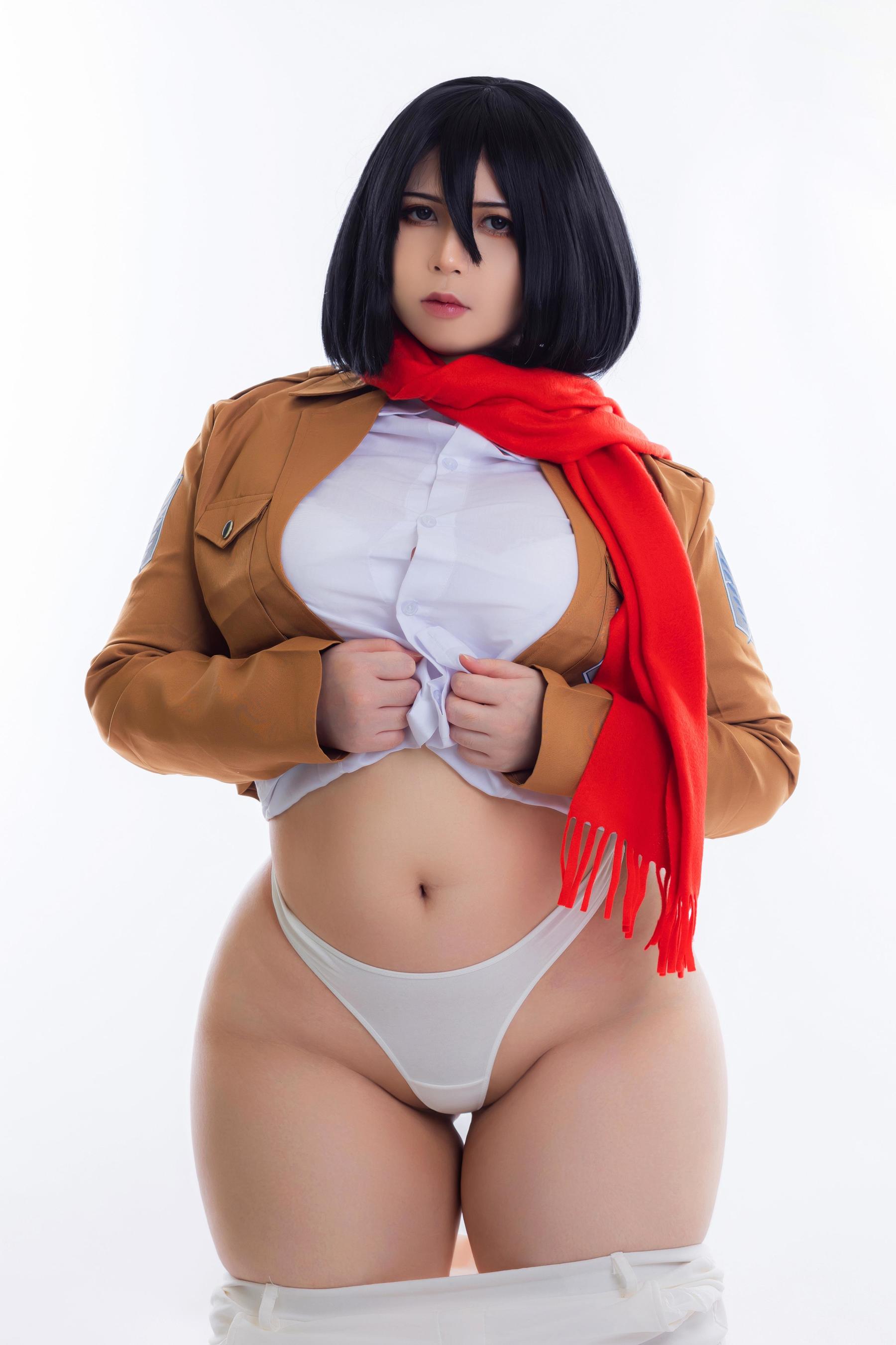 [福利COS] Uy Uy - Mikasa