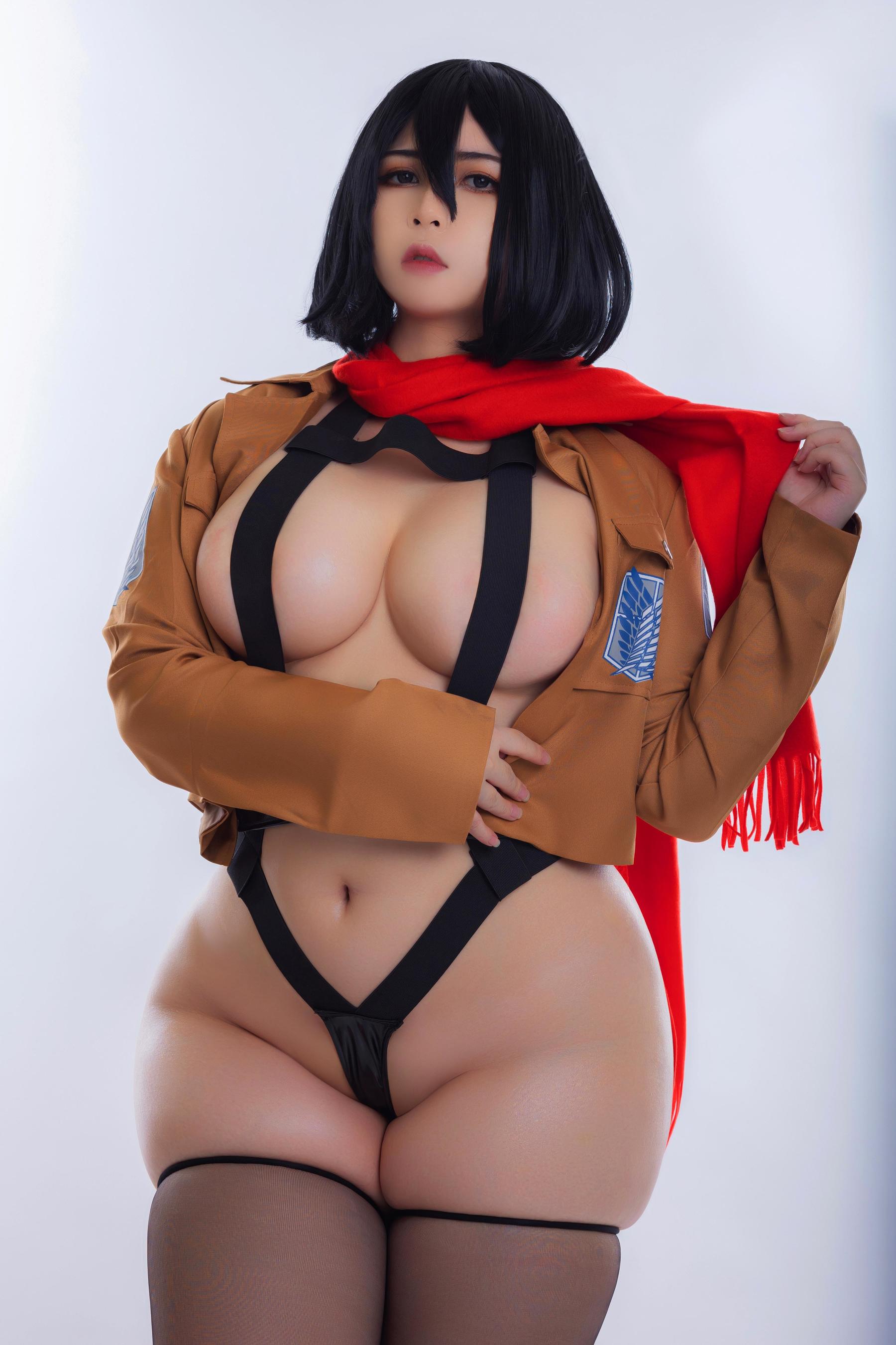 [福利COS] Uy Uy - Mikasa