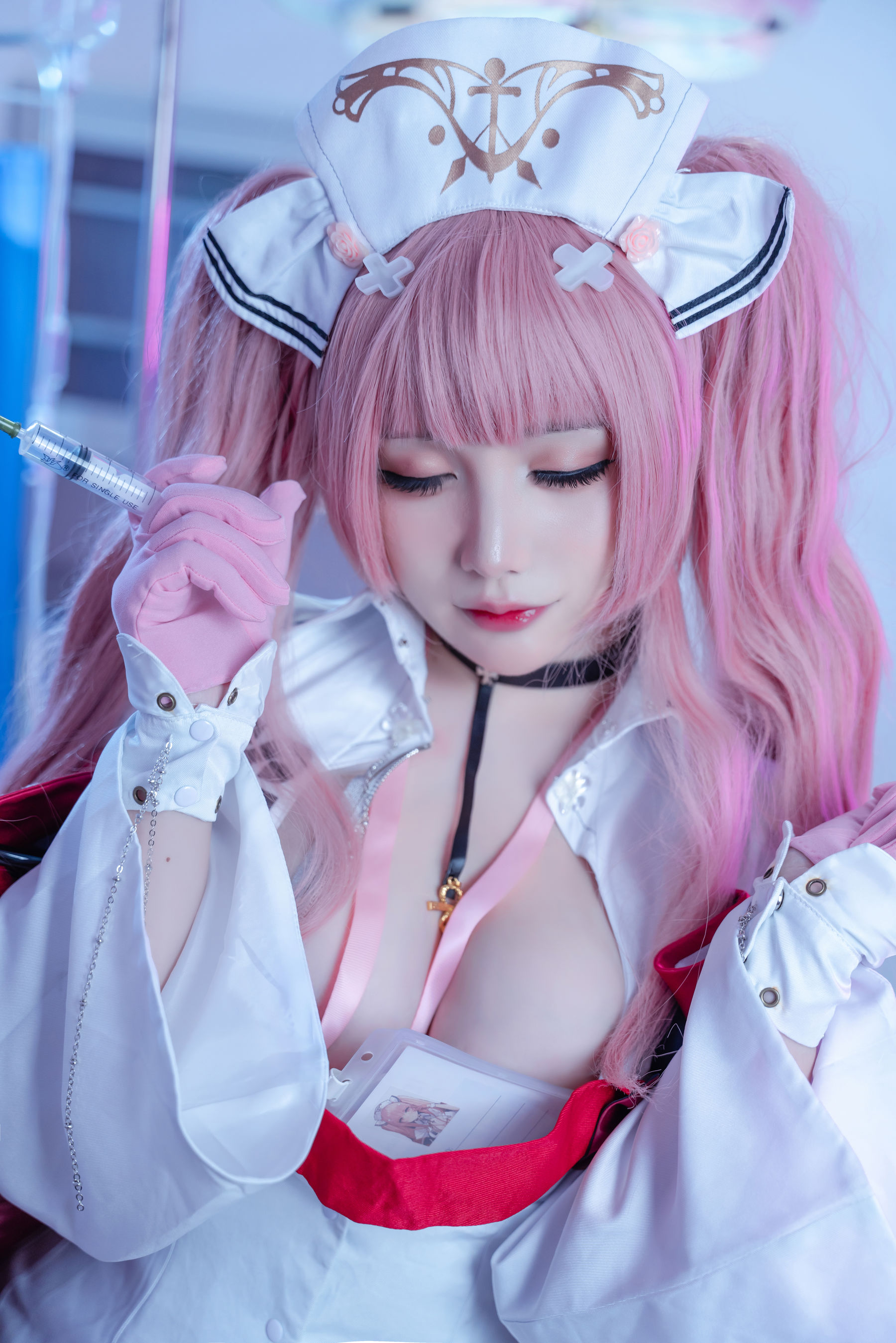 [福利COS] Shiroi_白井茶茶 - 碧蓝航线 英仙座护士