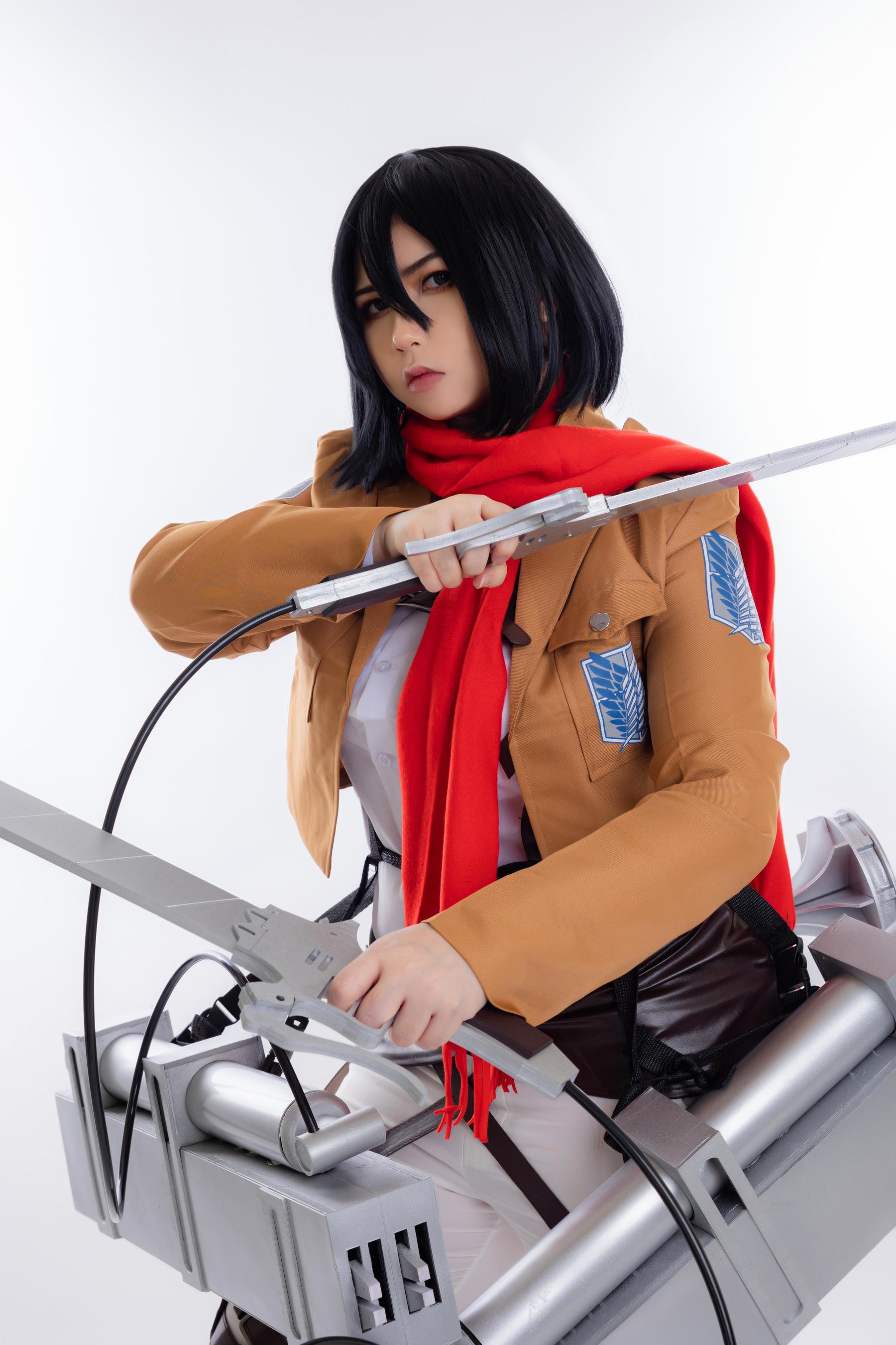 [福利COS] Uy Uy - Mikasa